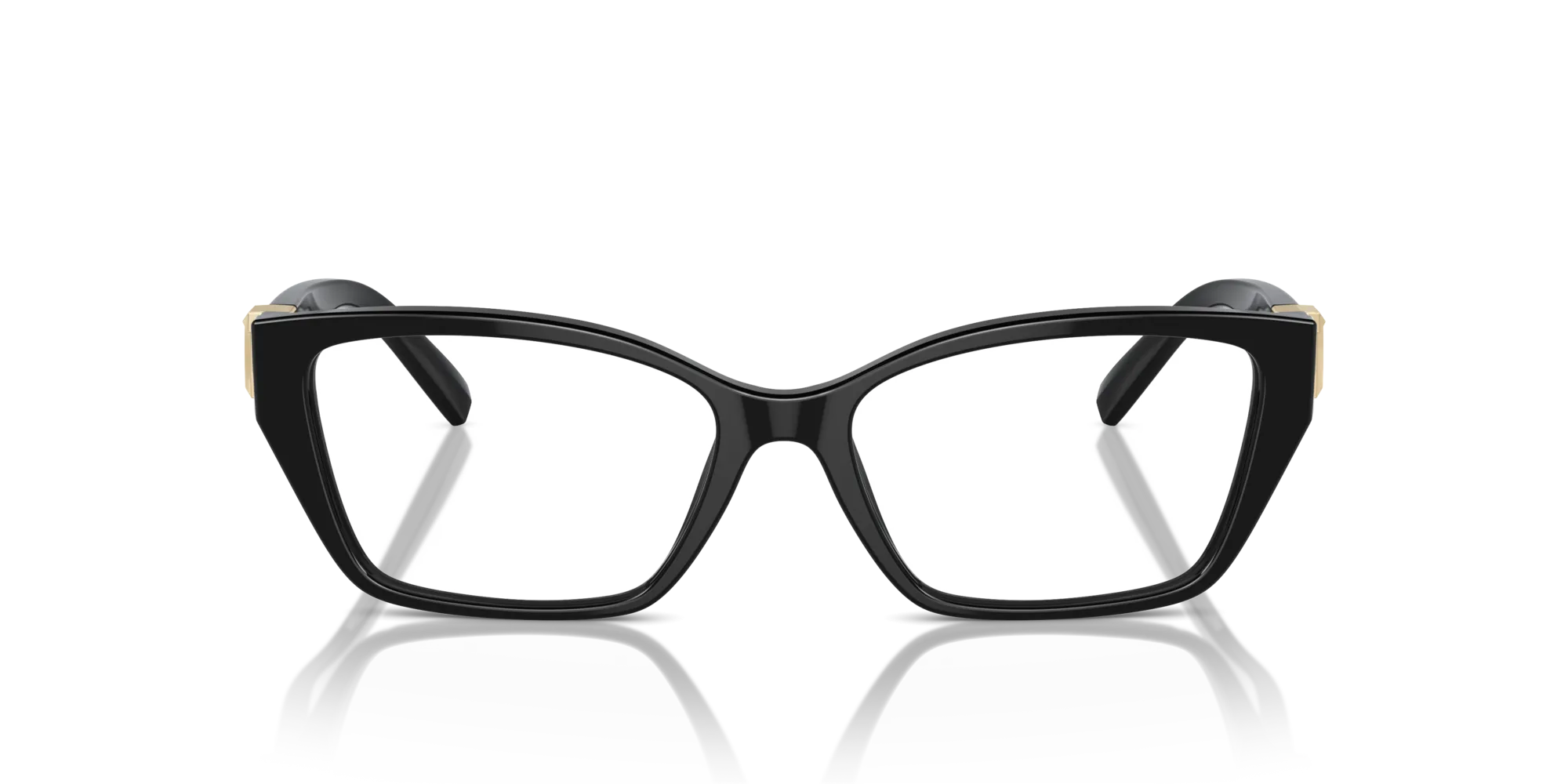 Tiffany TF2247 8001 Montature da vista Acetato Nero Trasparente Squadrata Normale - immagine 3