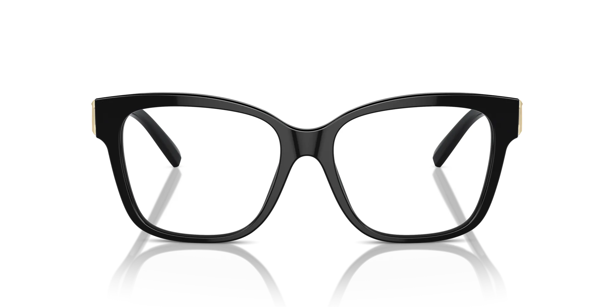 Tiffany TF2246 8001 Montature da vista Acetato Nero Trasparente Squadrata Normale - immagine 3