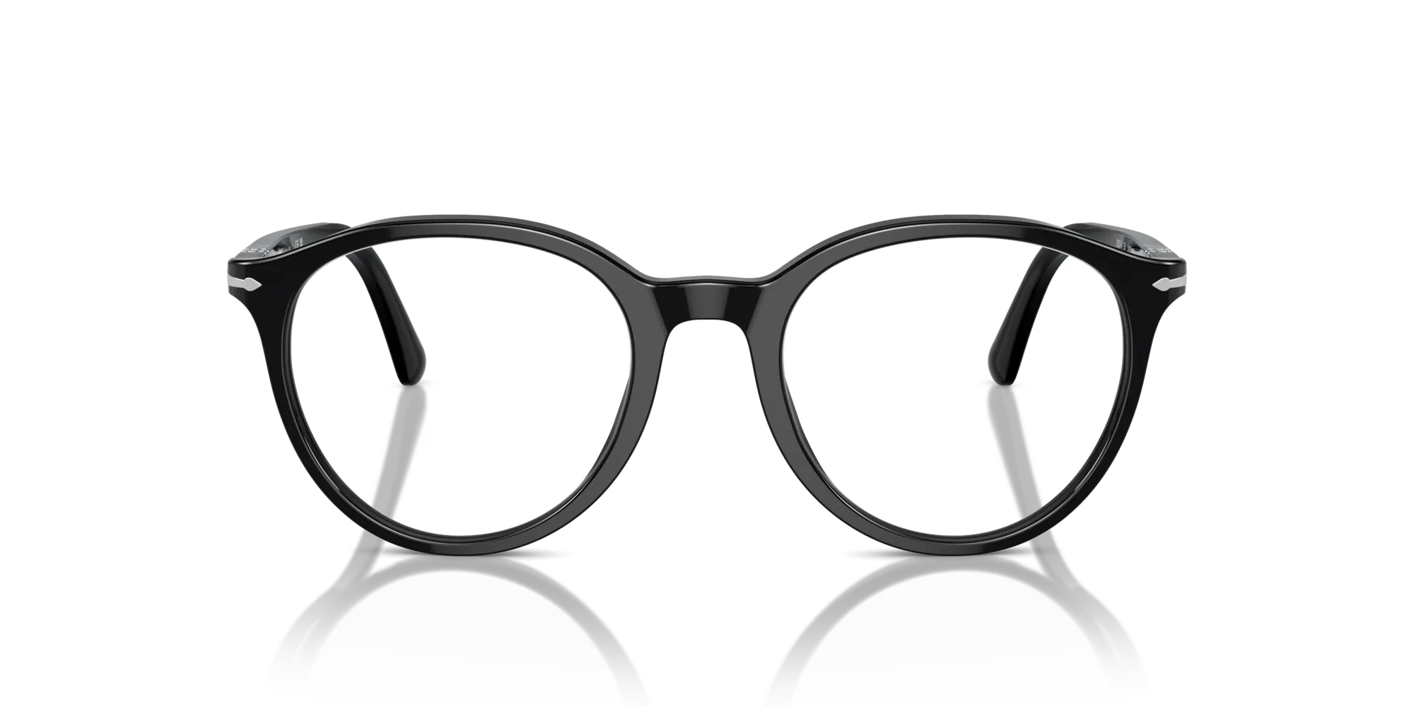 Persol PO3353V 95 Montature da vista Acetato Nero Trasparente Pantos Normale - immagine 3