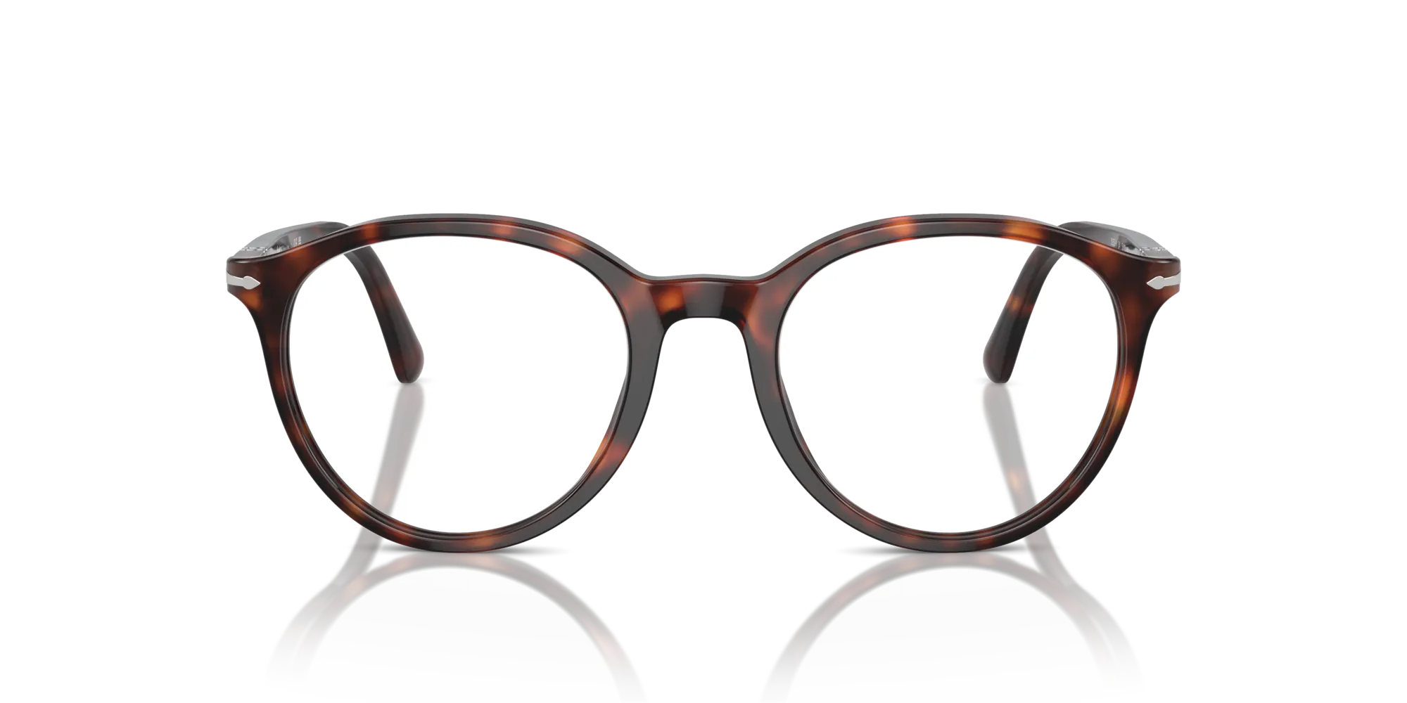 Persol PO3353V 24 Montature da vista Acetato Tartaruga Trasparente Pantos Normale - immagine 3
