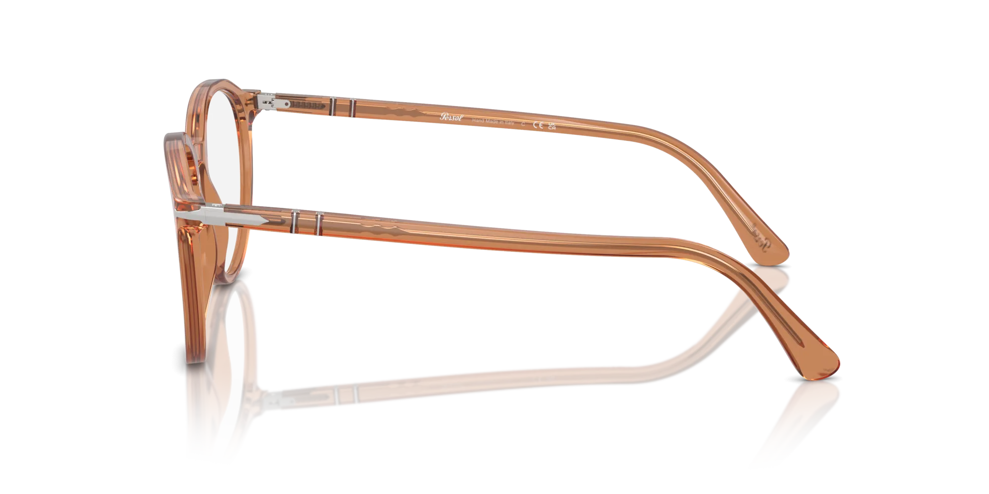 Persol PO3353V 1213 Montature da vista Acetato Marrone Pantos Normale - immagine 4