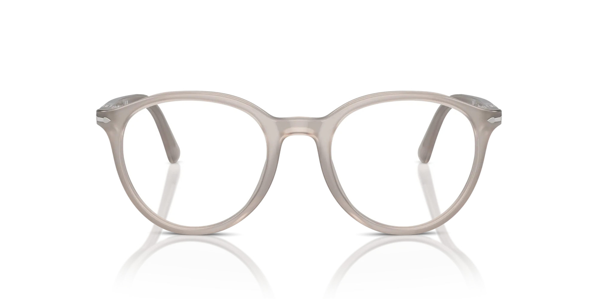 Persol PO3353V 1203 Montature da vista Acetato Grigio Trasparente Pantos Normale - immagine 3