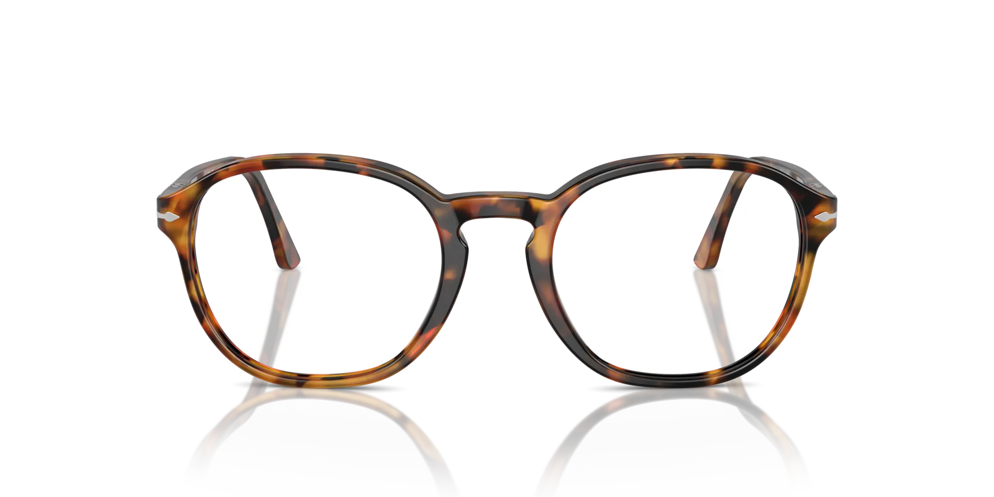Persol PO3343V 1052 Montature da vista Acetato Tartaruga Trasparente Pantos Normale - immagine 3