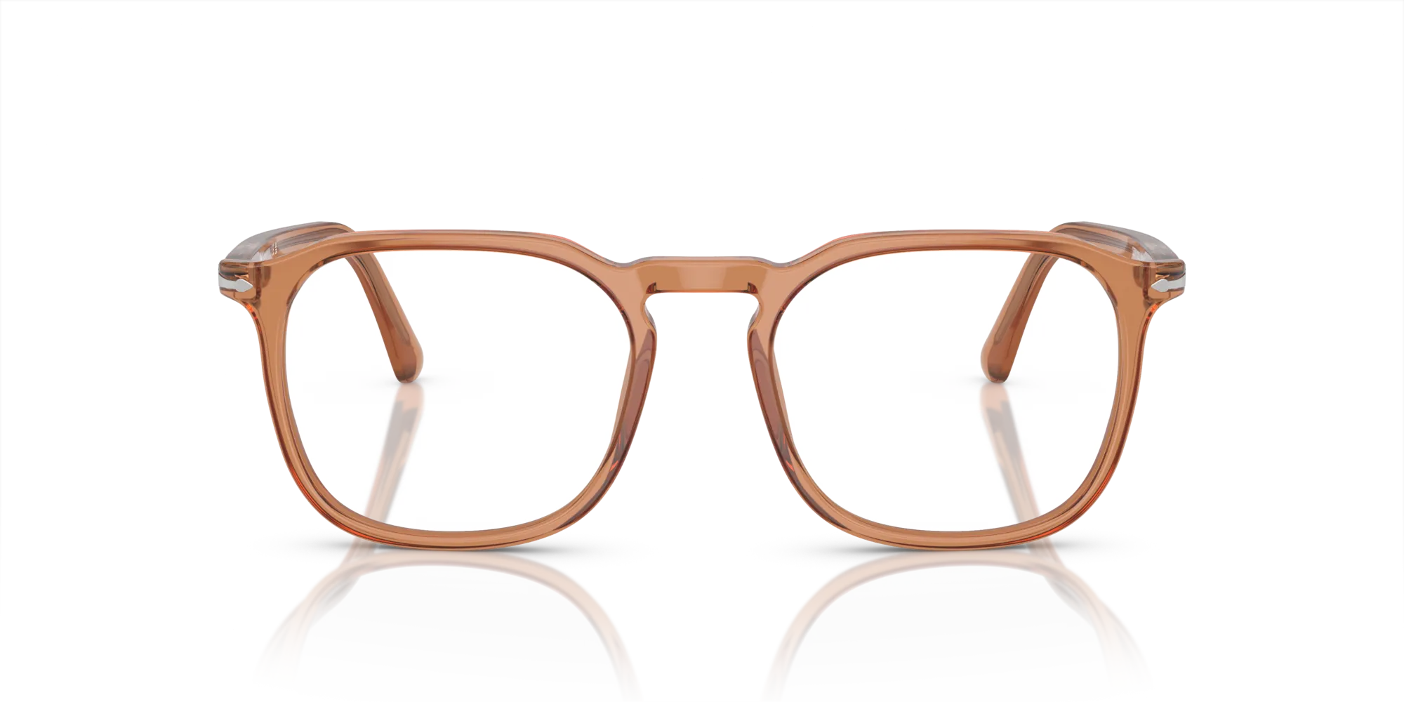 Persol PO3337V 1213 Montature da vista Acetato Marrone Trasparente Pantos Normale - immagine 3