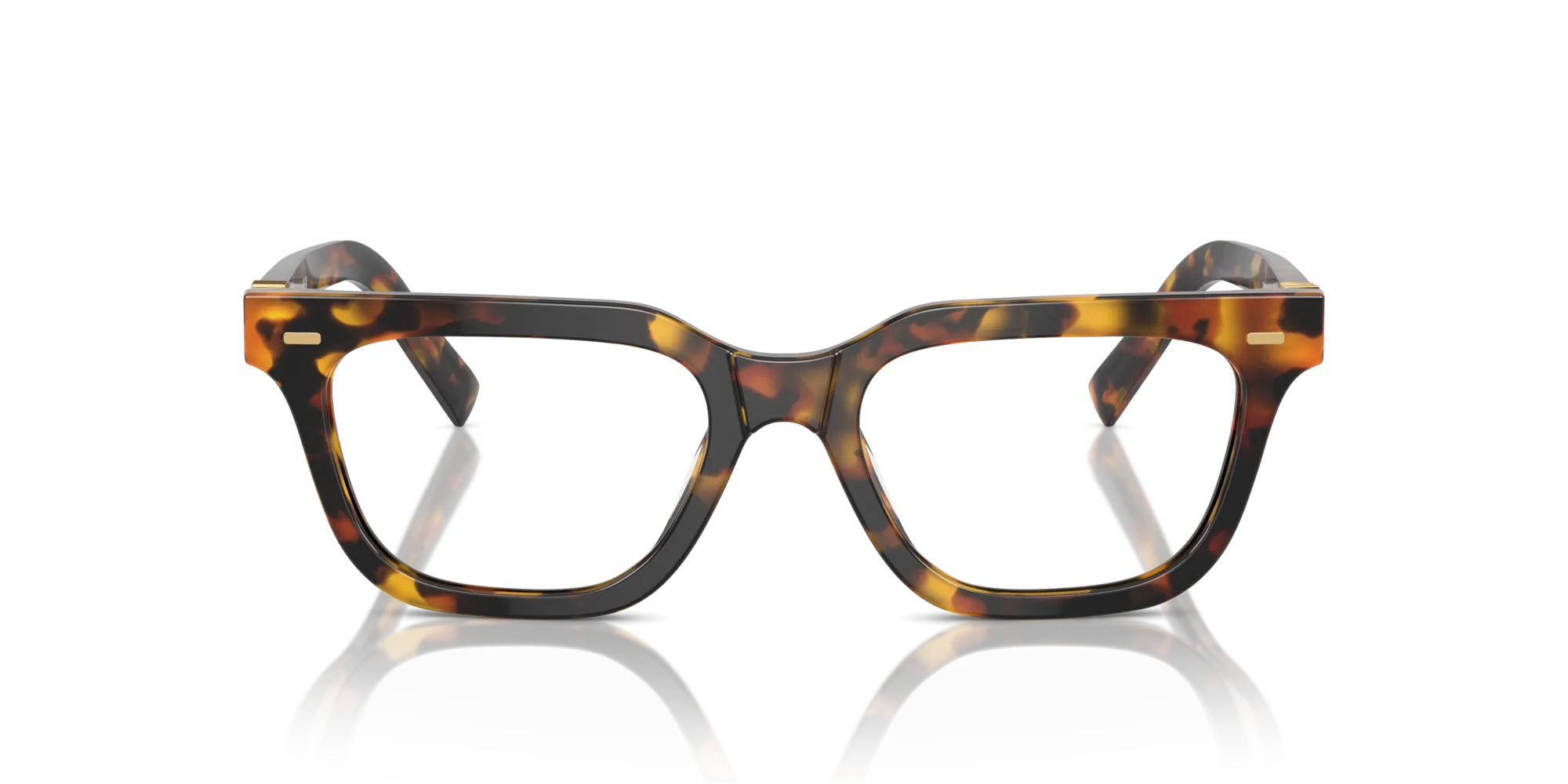Miu Miu MU 07XV VAU1O1 Montature da vista Acetato Tartaruga Squadrata Normale - immagine 3