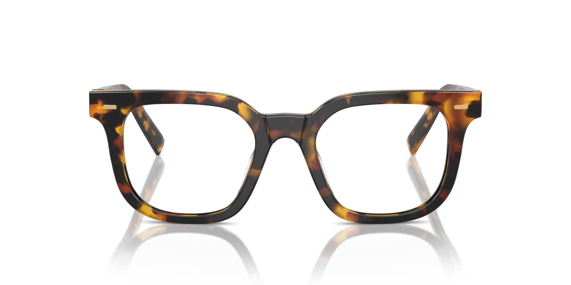 Miu Miu MU 06XV VAU1O1 Montature da vista Acetato Tartaruga Trasparente Squadrata Normale - immagine 3