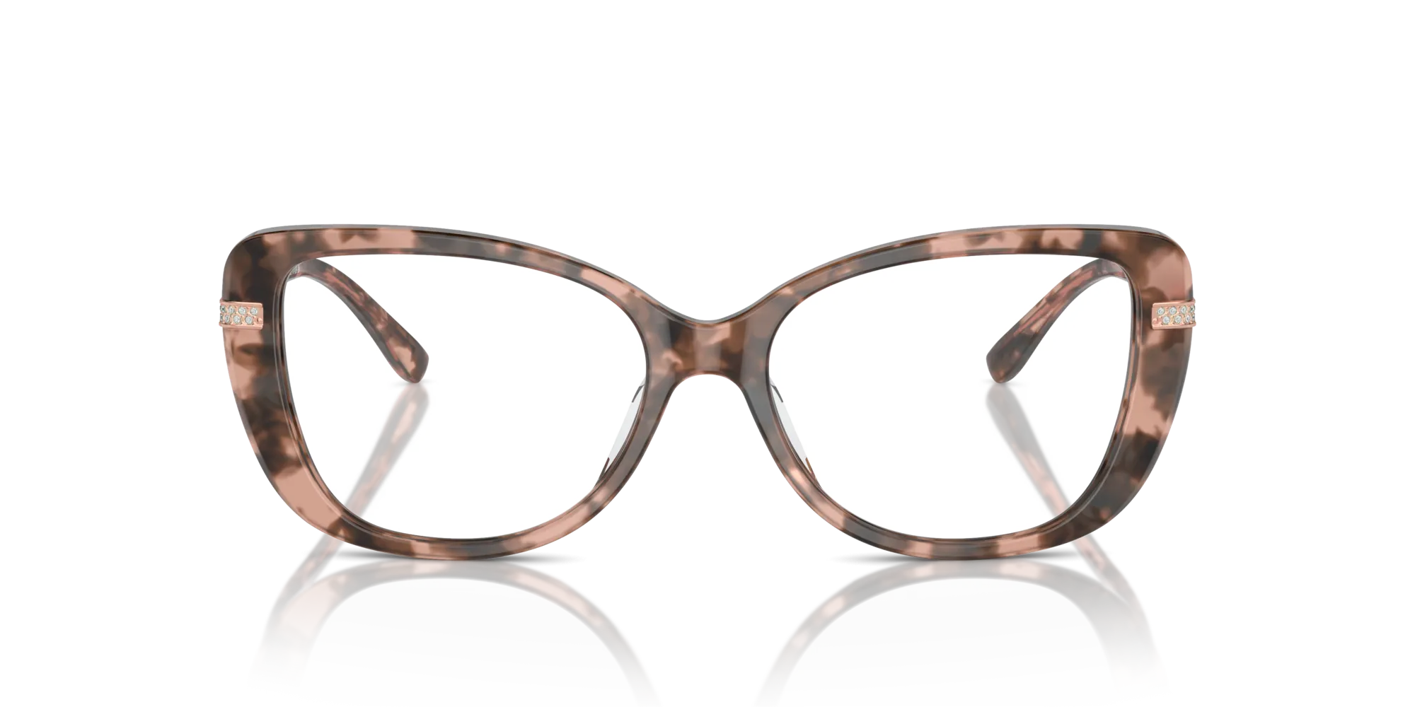 Michael Kors MK4125BU FORMENTERA 3009 Montature da vista Acetato Tartaruga Trasparente Cat Eye Normale - immagine 3