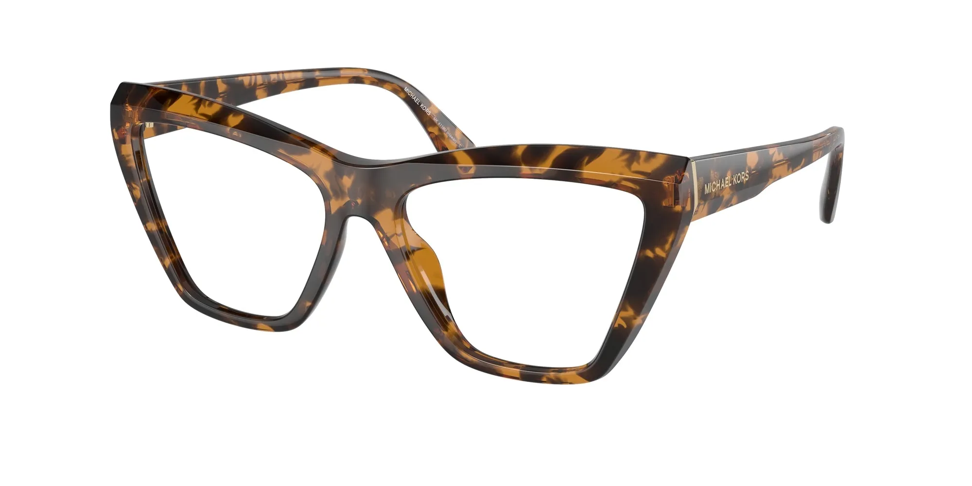 Michael Kors MK4118U HAWAII 3006 Montature da vista Iniettato Tartaruga Trasparente Cat Eye Normale - immagine 1