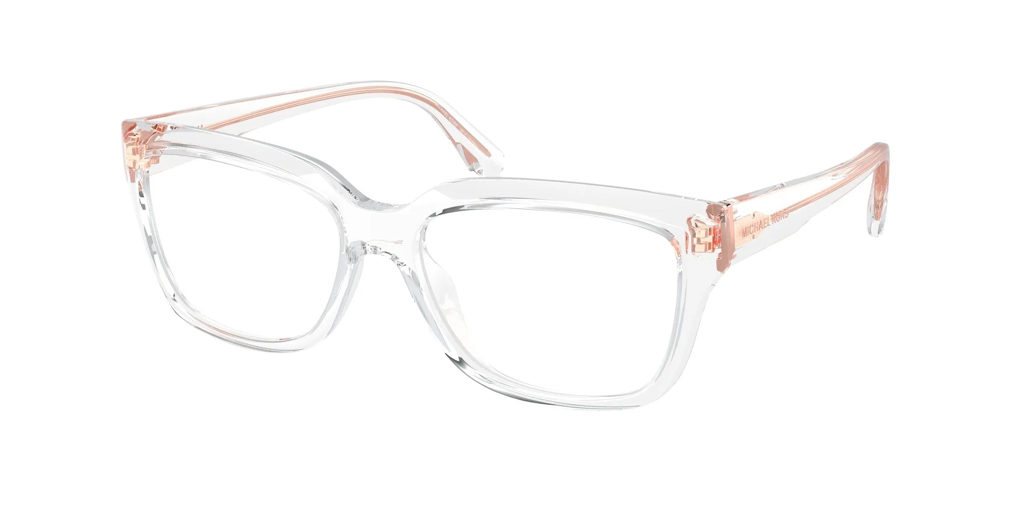 Michael Kors MK4117U BIRMINGHAM 3015 Montature da vista Iniettato Trasparente Squadrata Normale - immagine 1
