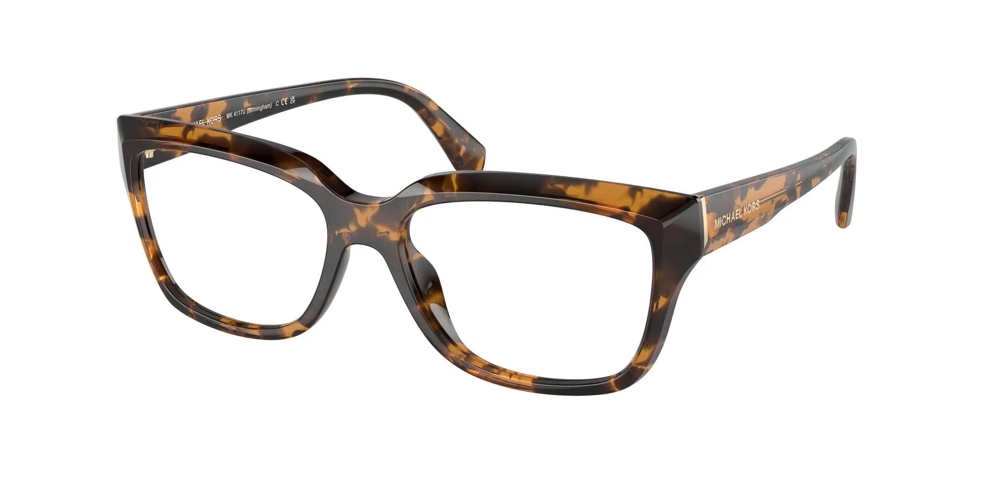 Michael Kors MK4117U BIRMINGHAM 3006 Montature da vista Iniettato Tartaruga Squadrata Normale - immagine 1