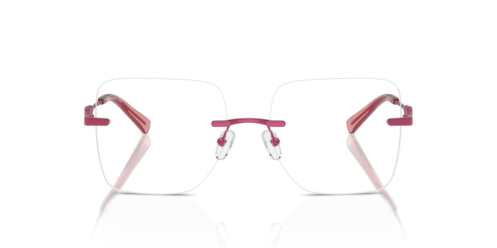 Michael Kors MK3078 GIVERNY 1901 Montature da vista Metallo Rosa Trasparente Squadrata Normale - immagine 3
