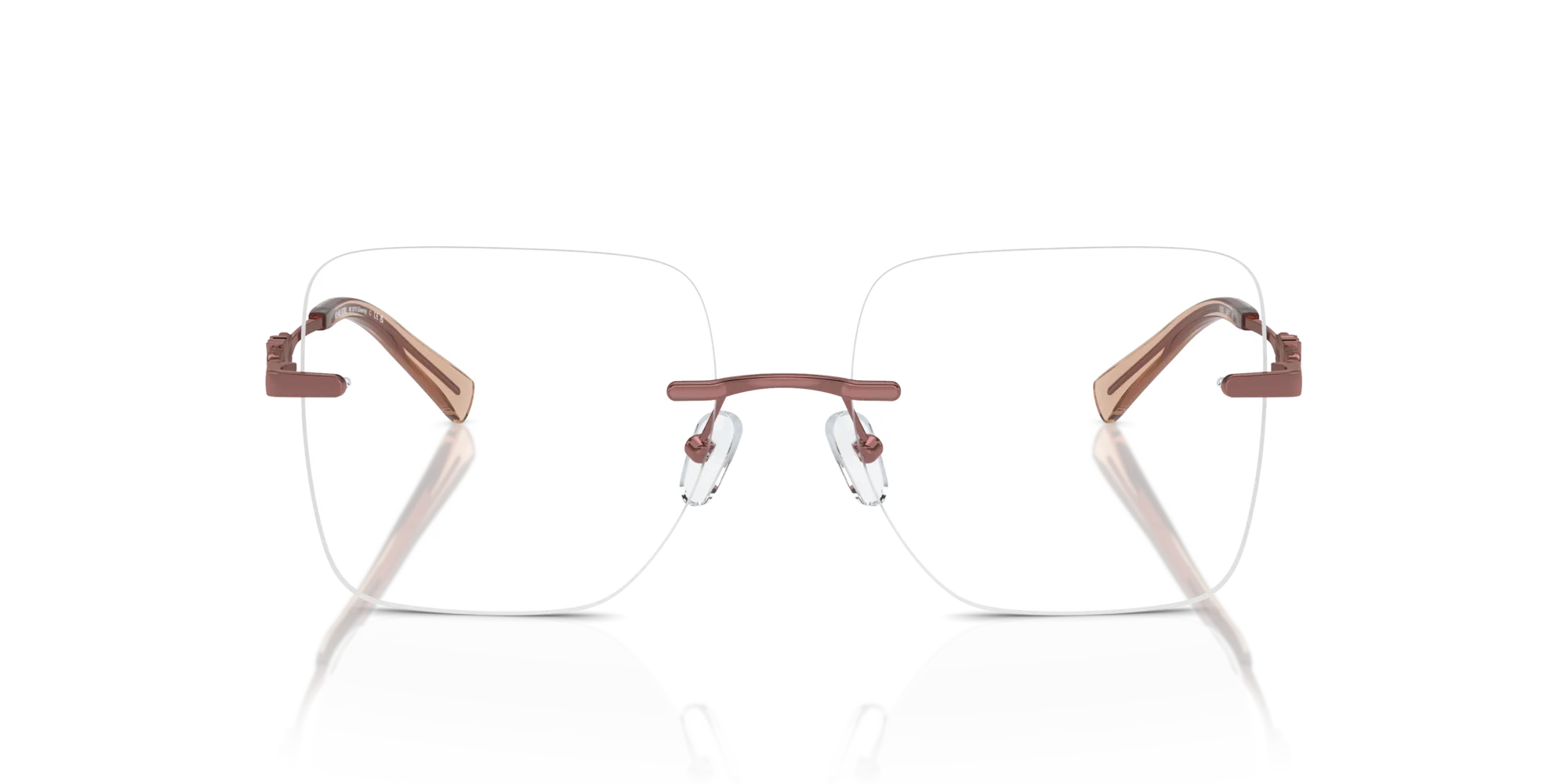 Michael Kors MK3078 GIVERNY 1900 Montature da vista Metallo Rame Trasparente Squadrata Normale - immagine 3