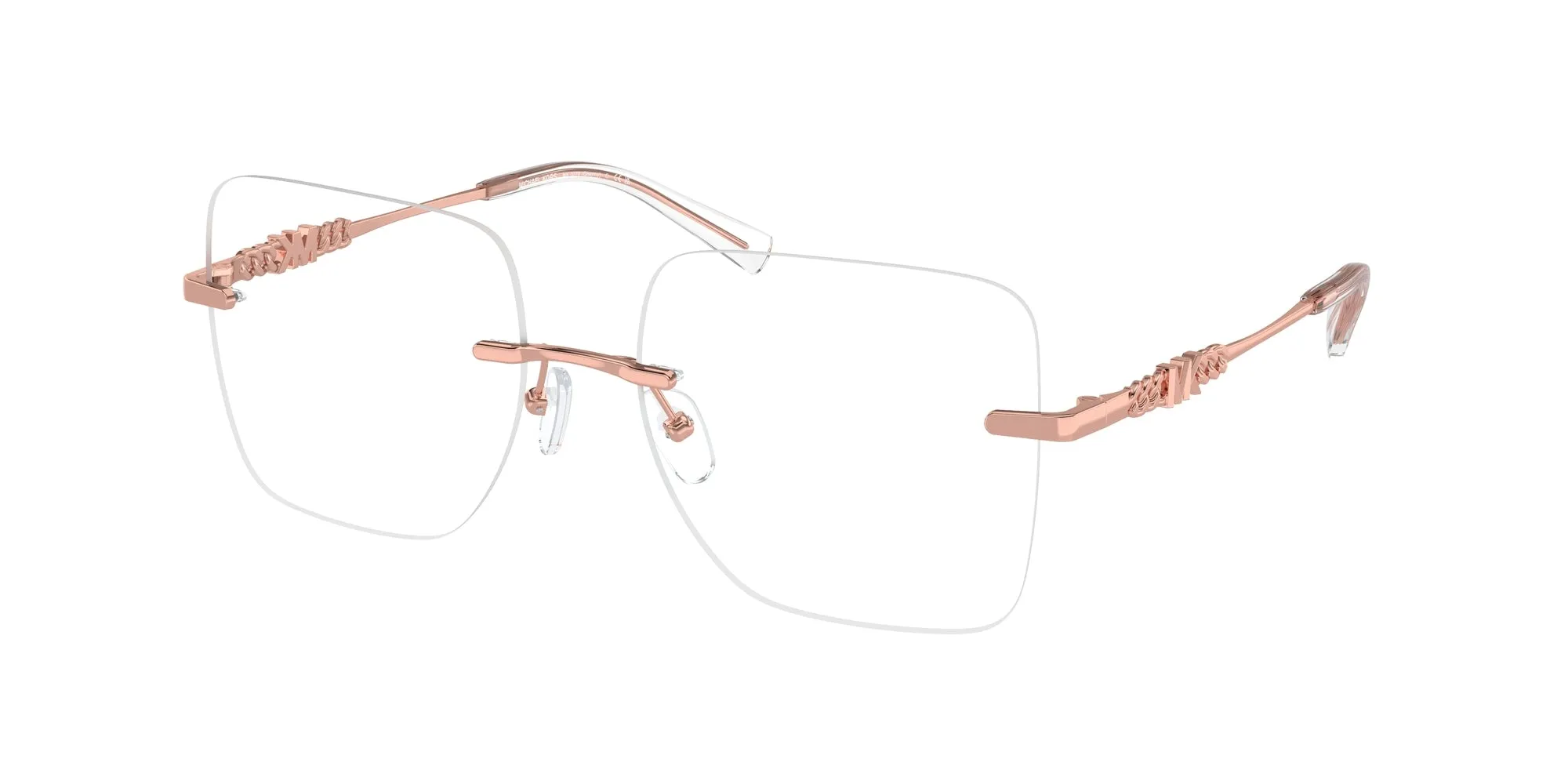 Michael Kors MK3078 GIVERNY 1108 Montature da vista Metallo Oro Trasparente Squadrata Normale - immagine 1