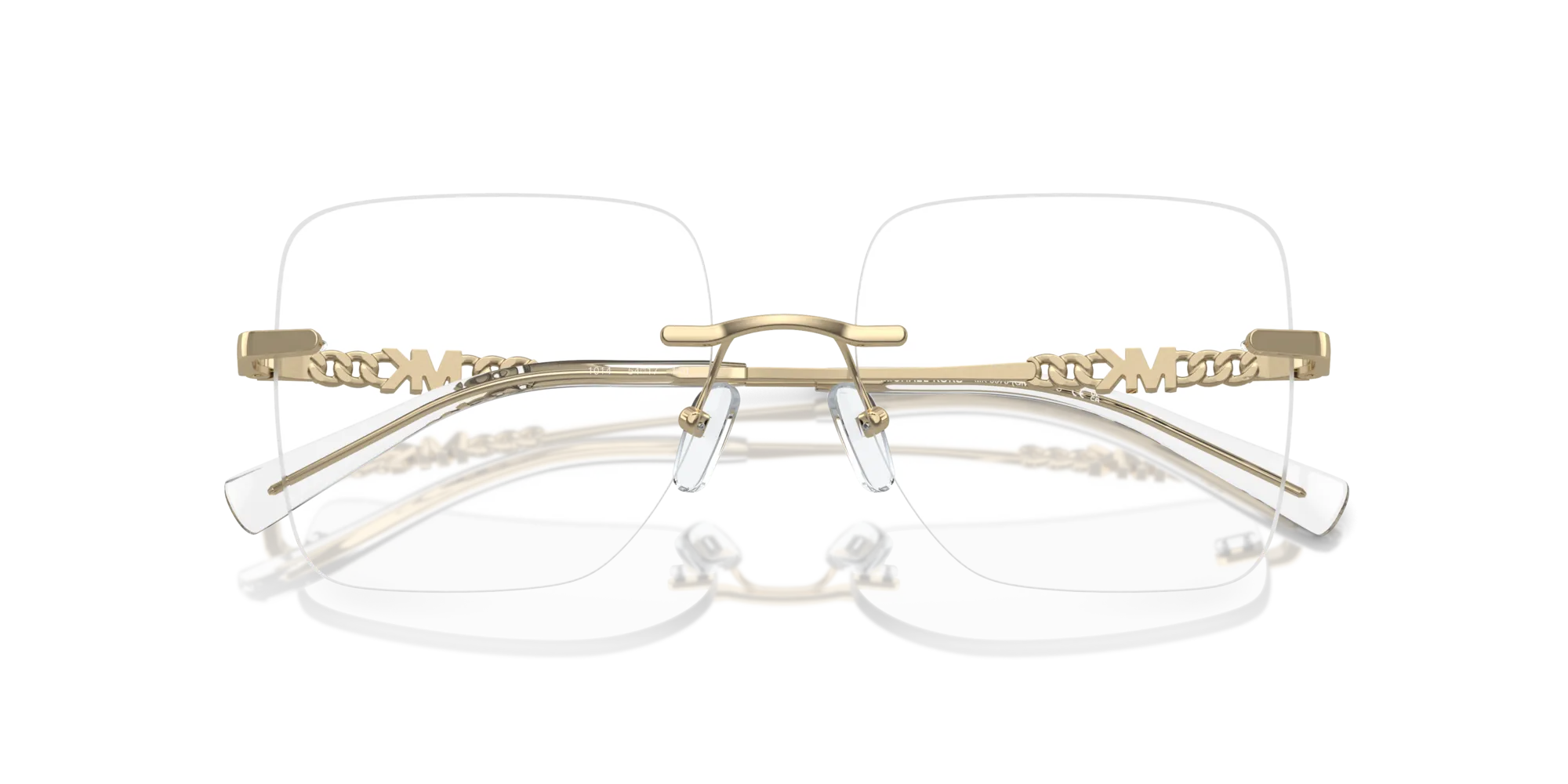 Michael Kors MK3078 GIVERNY 1014 Montature da vista Metallo Oro Squadrata Normale - immagine 2
