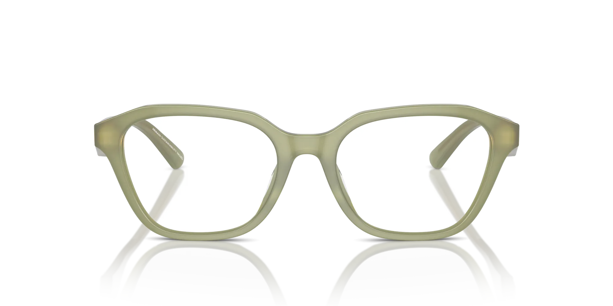 Emporio Armani EA3235U 6116 Montature da vista Acetato Verde Geometrica Normale - immagine 3
