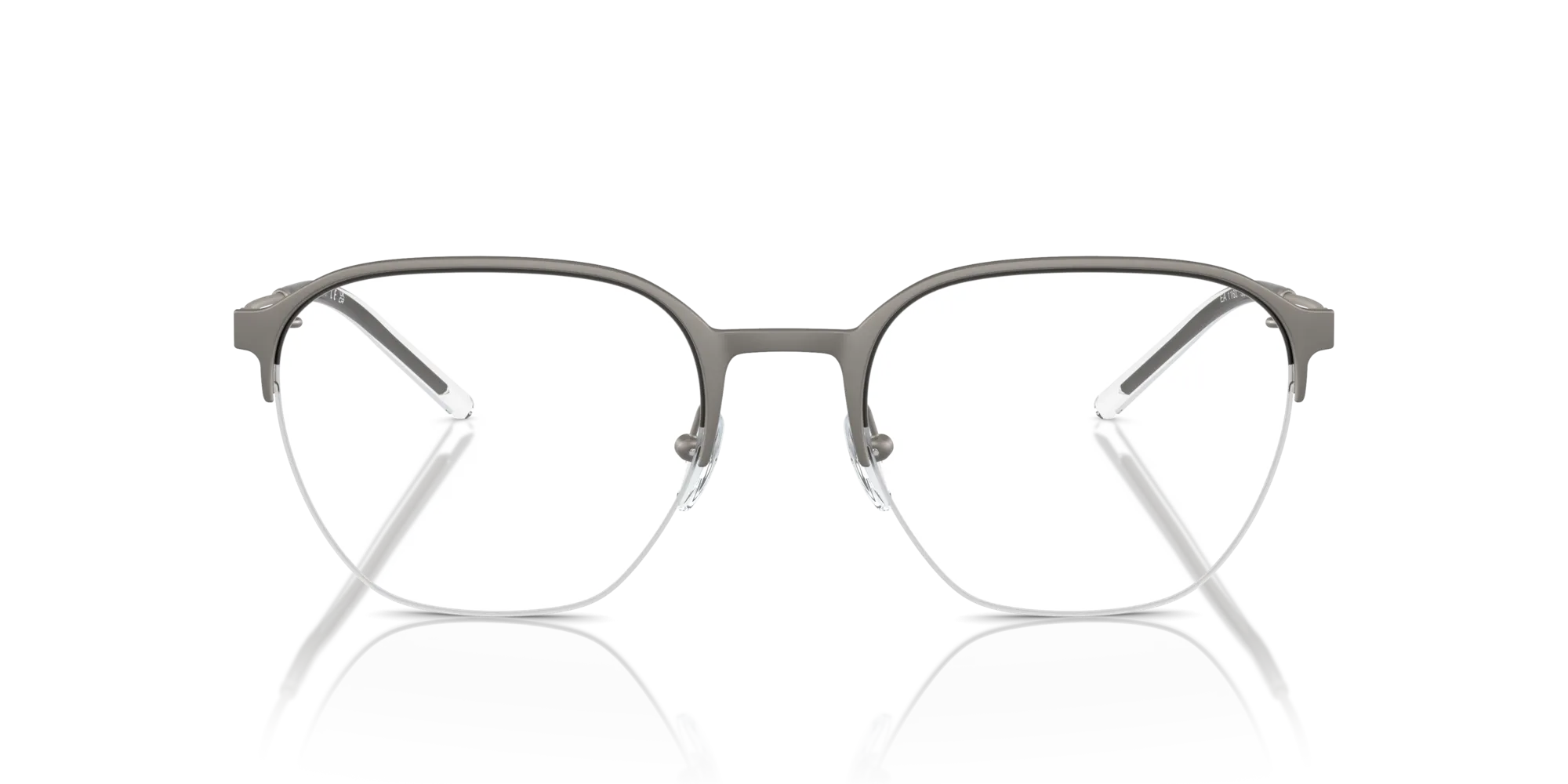 Emporio Armani EA1160 3003 Montature da vista Metallo Grigio Trasparente Pantos Normale - immagine 3