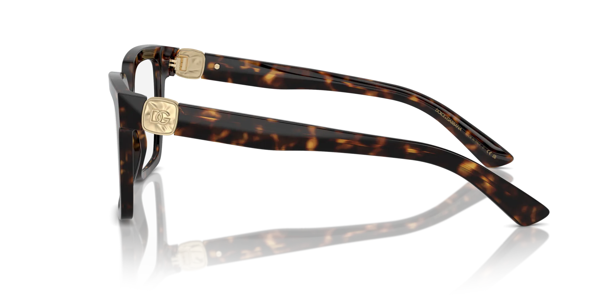 Dolce & Gabbana DG3395 502 Montature da vista Acetato Tartaruga Squadrata Normale - immagine 4