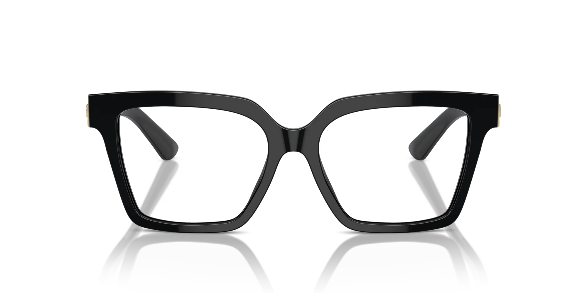 Dolce & Gabbana DG3395 501 Montature da vista Acetato Nero Squadrata Normale - immagine 3