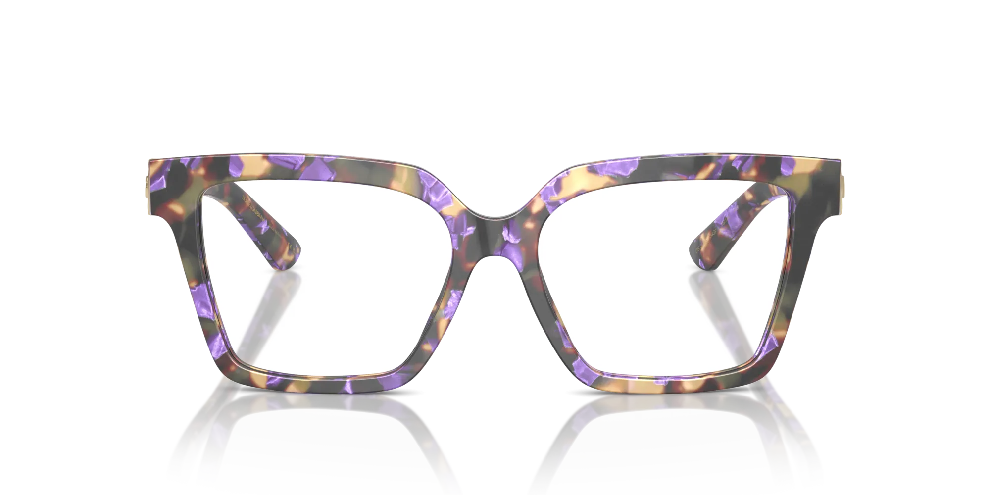 Dolce & Gabbana DG3395 3439 Montature da vista Acetato Blu Squadrata Normale - immagine 3