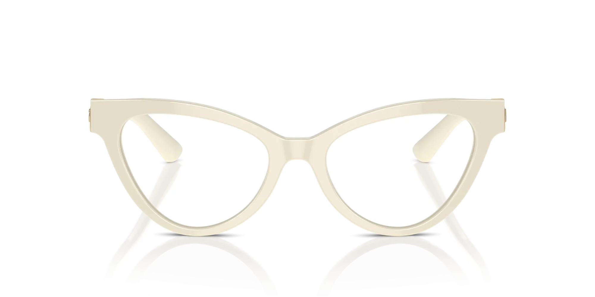 Dolce & Gabbana DG3394 3312 Montature da vista Acetato Marrone Trasparente Cat Eye Normale - immagine 3