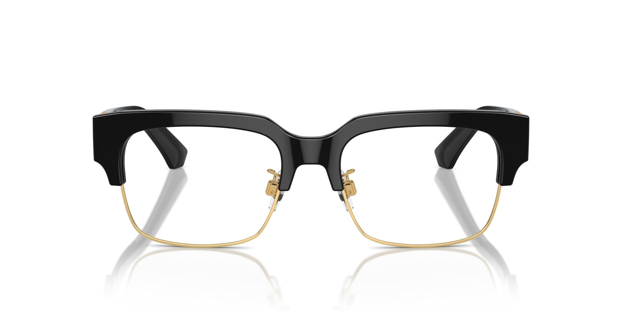 Dolce & Gabbana DG3388 501 Montature da vista Acetato Nero Trasparente Squadrata Normale - immagine 3