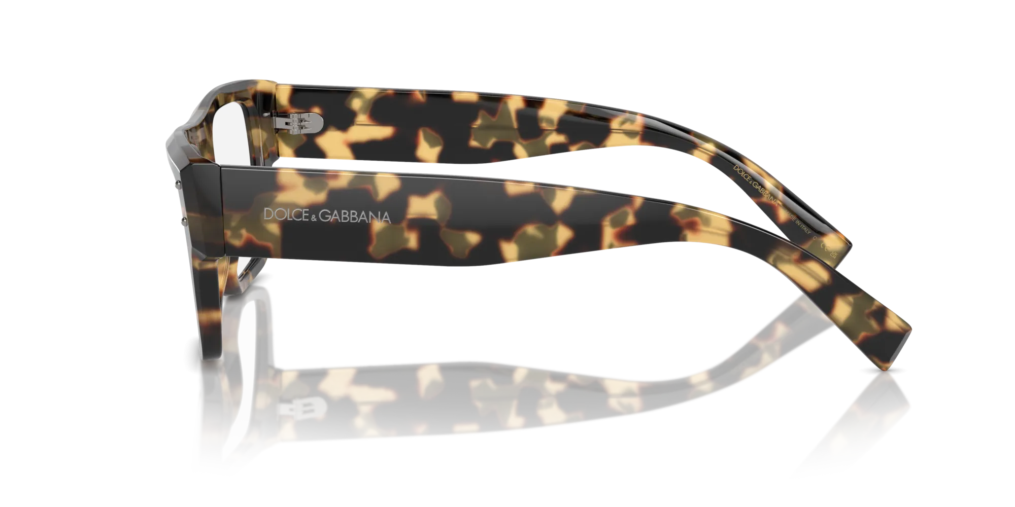 Dolce & Gabbana DG3384 512 Montature da vista Acetato Tartaruga Trasparente Squadrata Normale - immagine 4