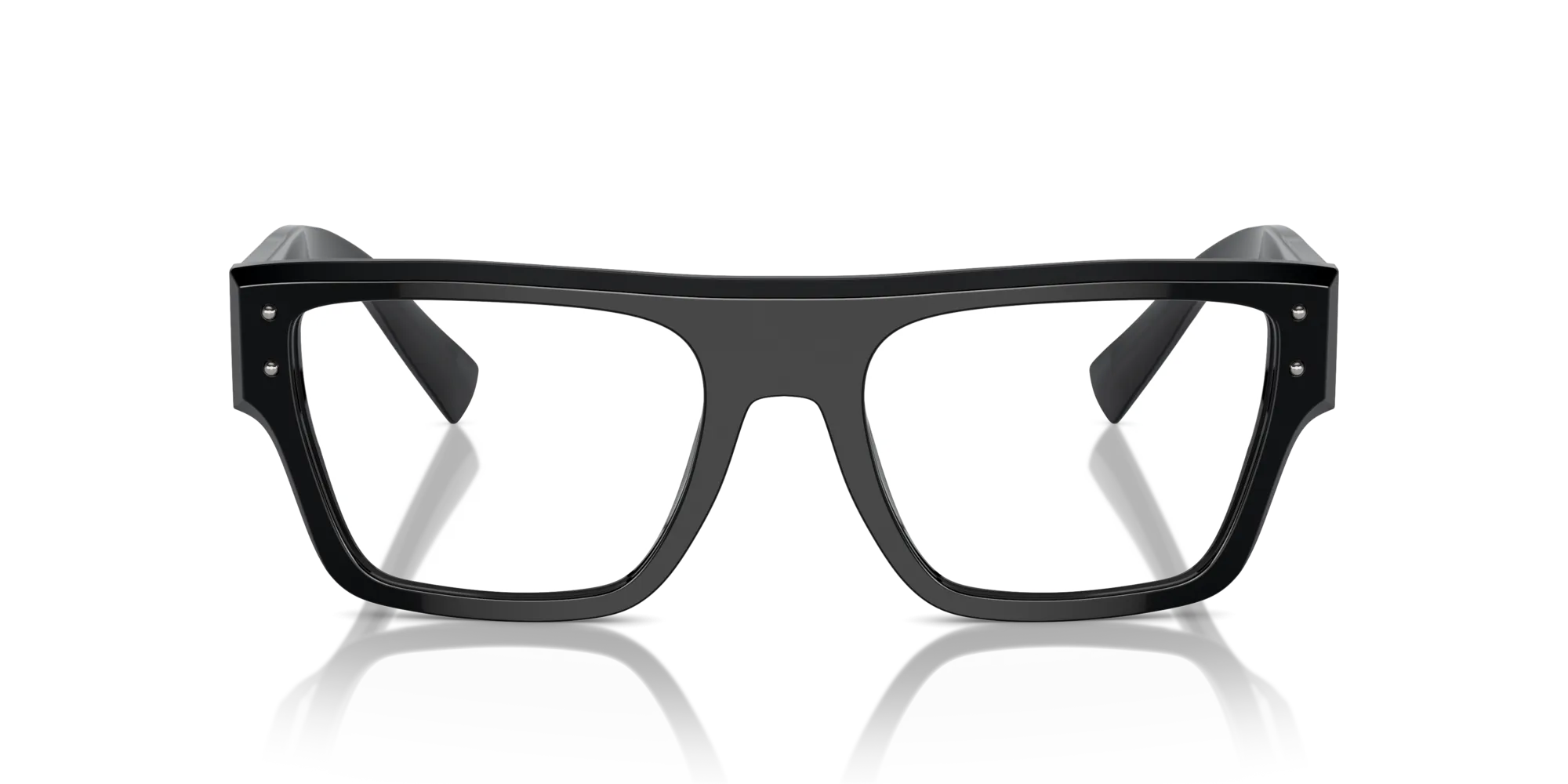 Dolce & Gabbana DG3384 501 Montature da vista Acetato Nero Squadrata Normale - immagine 3