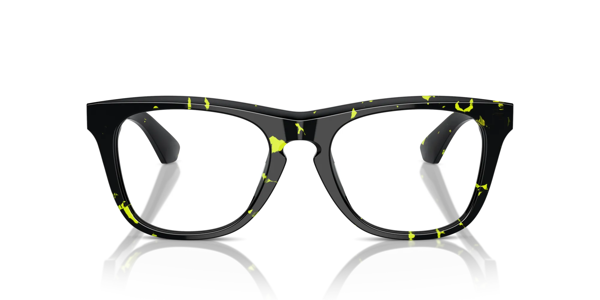 Burberry BE2409 4124 Montature da vista Acetato Verde Trasparente Squadrata Normale - immagine 3