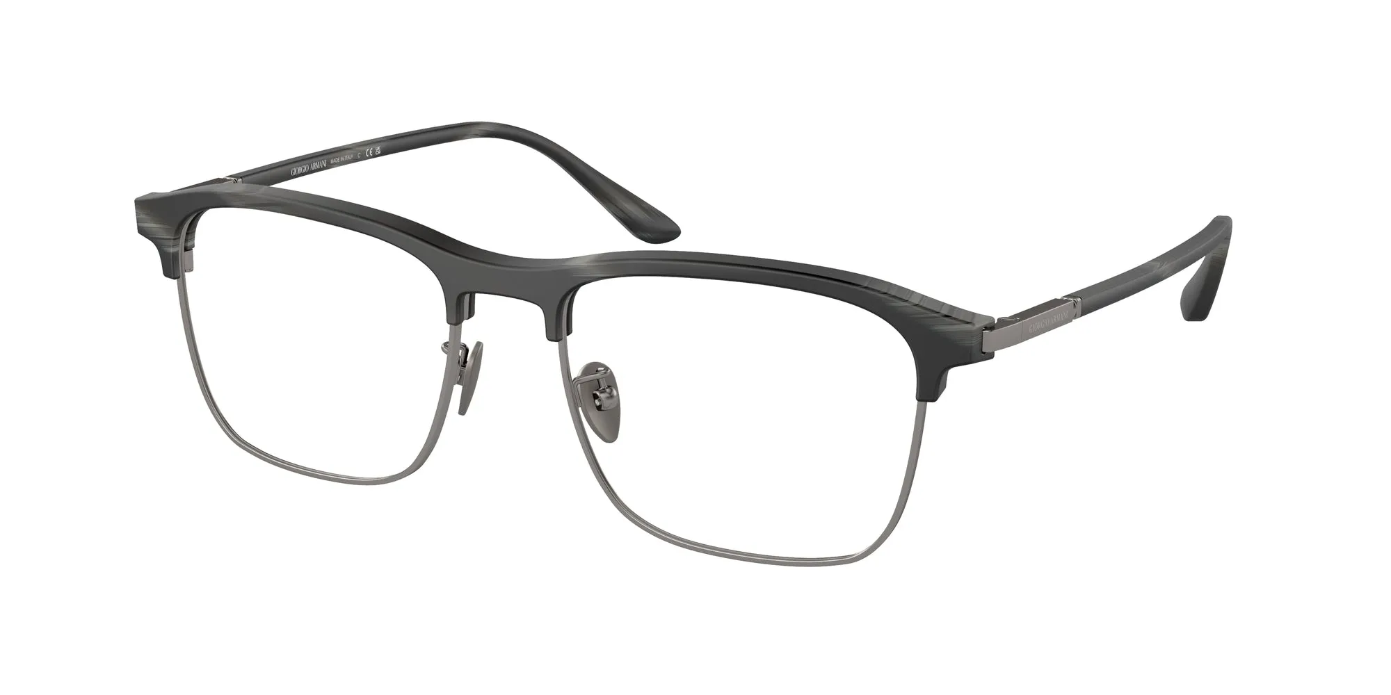 Giorgio Armani AR7262 6068 Montature da vista Acetato Blu Squadrata Normale - immagine 1