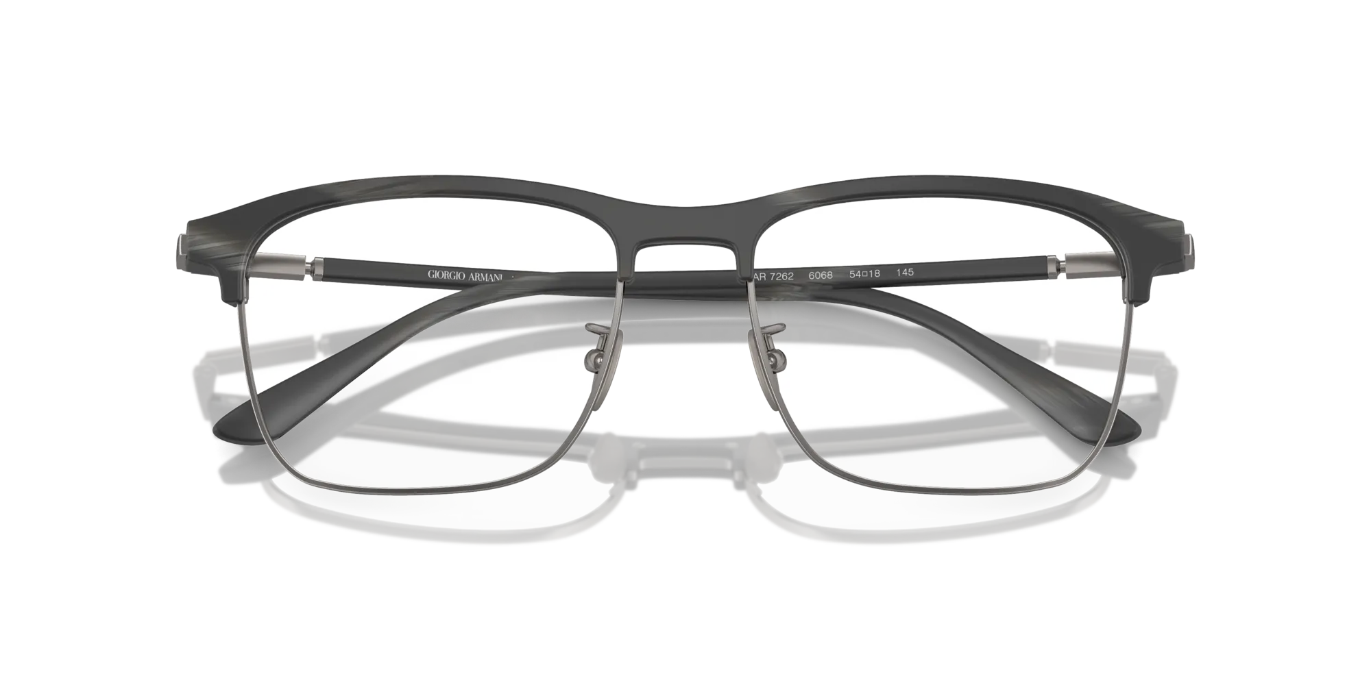 Giorgio Armani AR7262 6068 Montature da vista Acetato Blu Squadrata Normale - immagine 2