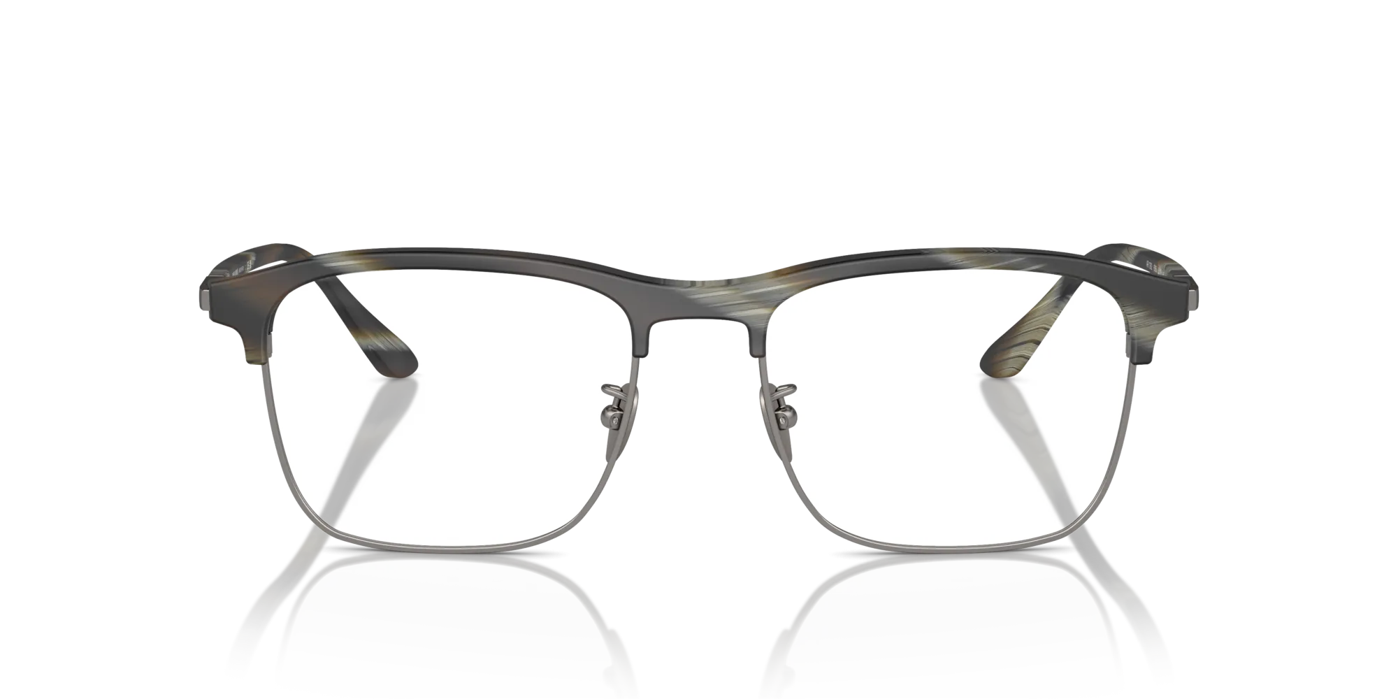 Giorgio Armani AR7262 6066 Montature da vista Acetato Verde Squadrata Normale - immagine 3