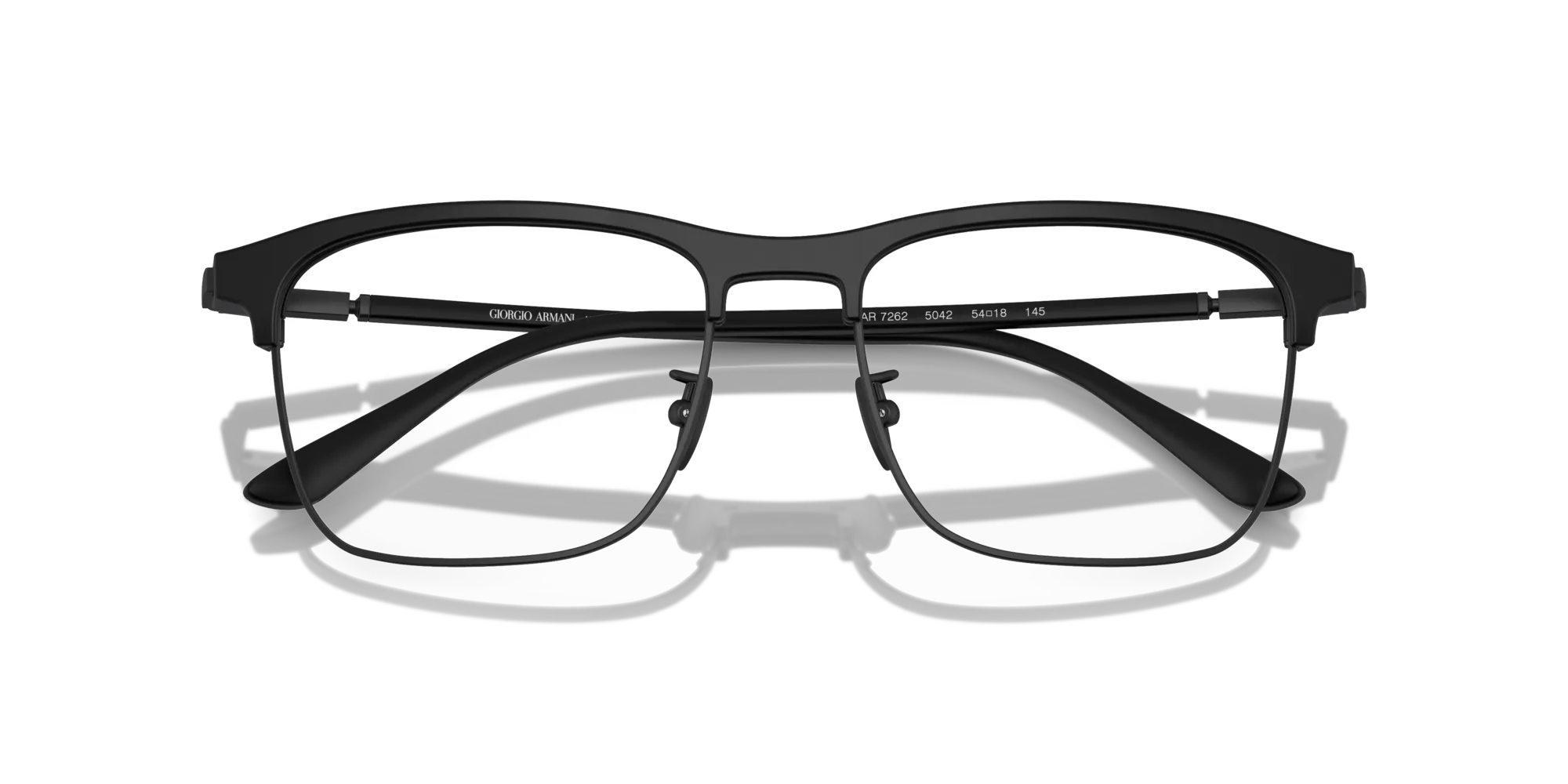 Giorgio Armani AR7262 5042 Montature da vista Acetato Nero Squadrata Normale - immagine 2