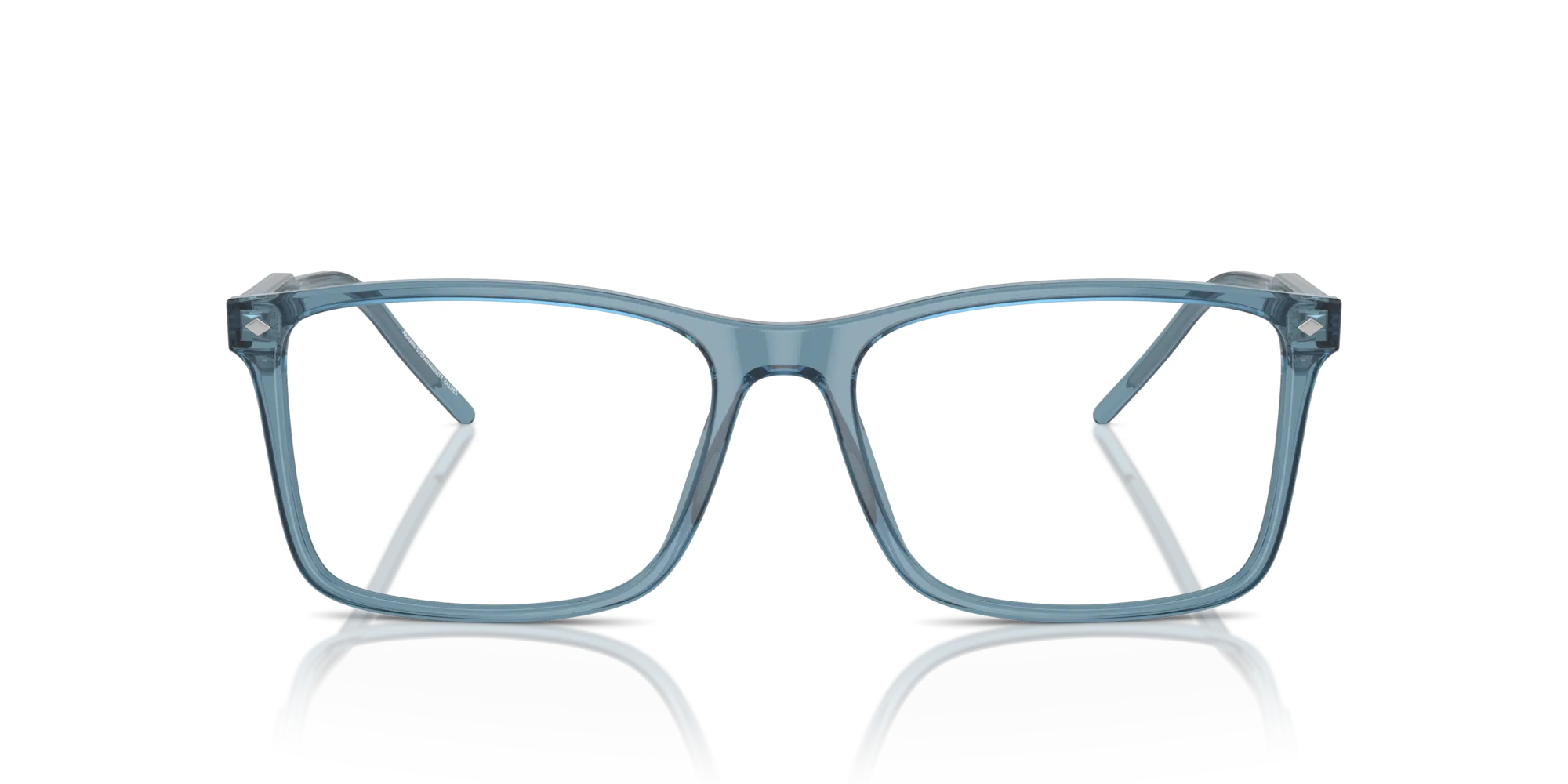 Giorgio Armani AR7258 6071 Montature da vista Acetato Blu Squadrata Normale - immagine 3