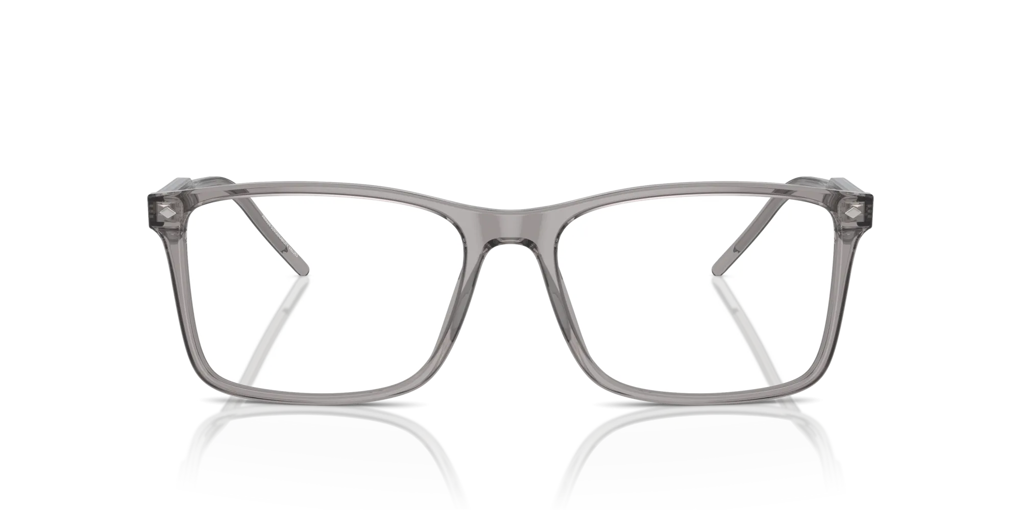 Giorgio Armani AR7258 6070 Montature da vista Acetato Grigio Squadrata Normale - immagine 3