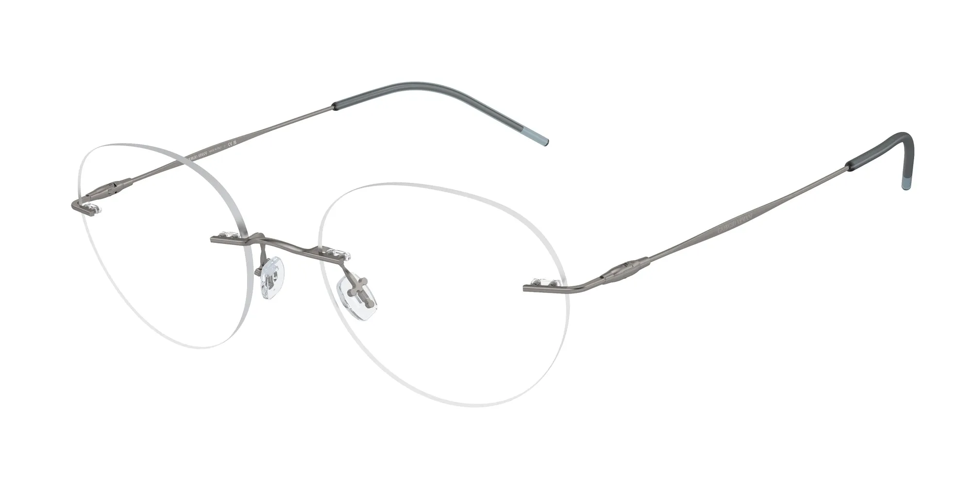 Giorgio Armani AR5147 3003 Montature da vista Metallo Grigio Pantos Normale - immagine 1