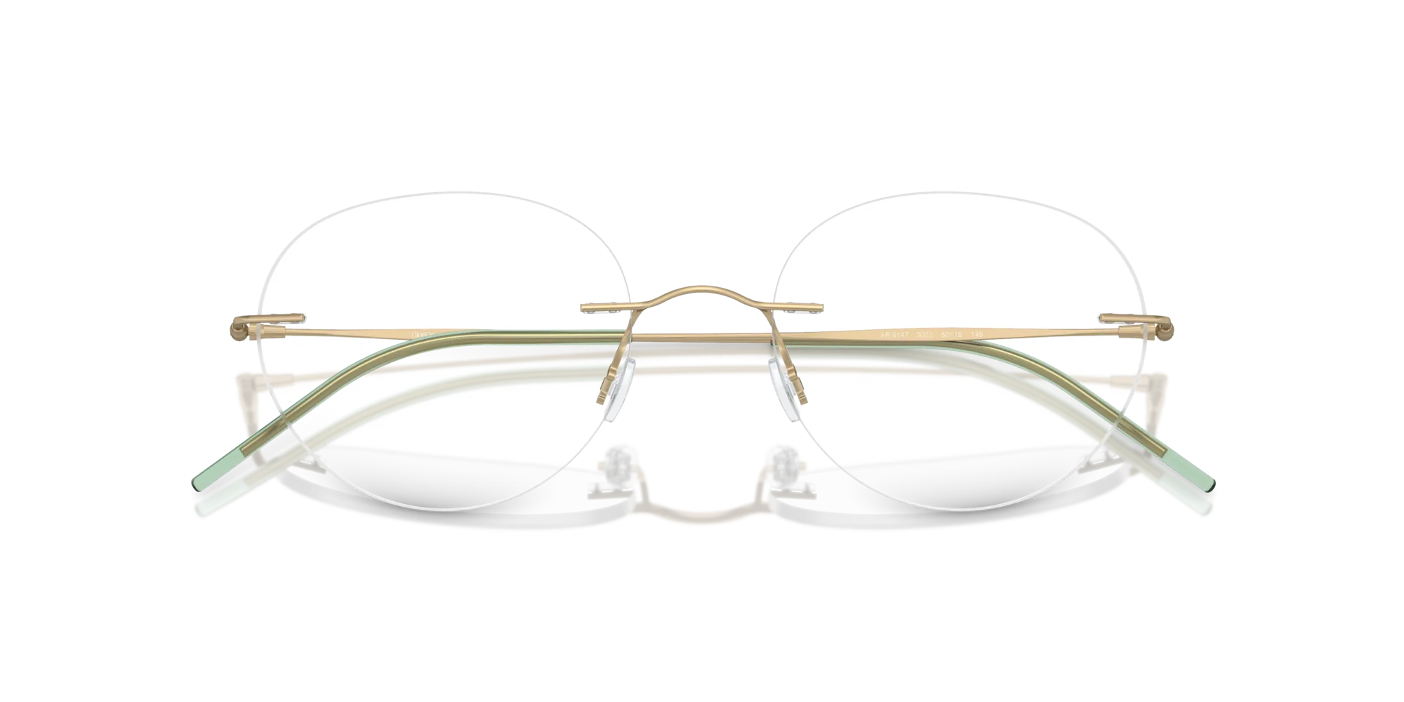 Giorgio Armani AR5147 3002 Montature da vista Metallo Oro Pantos Normale - immagine 2