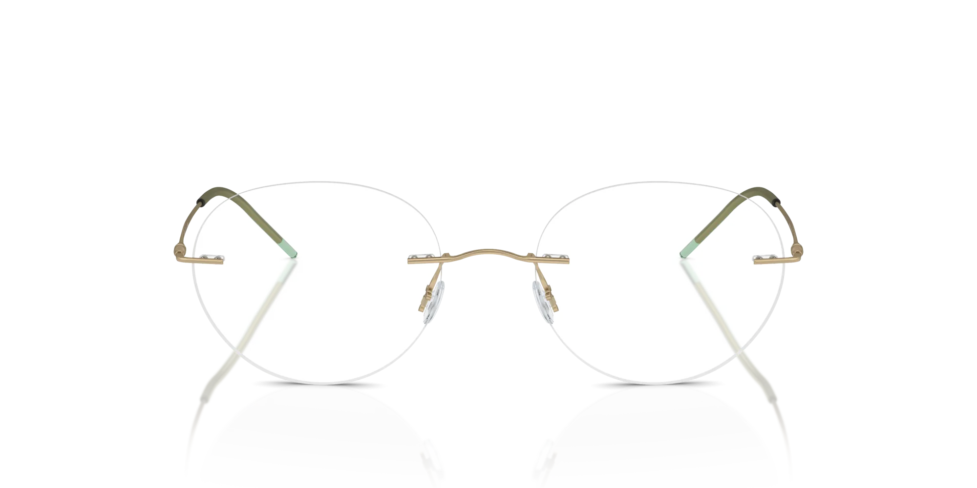 Giorgio Armani AR5147 3002 Montature da vista Metallo Oro Pantos Normale - immagine 3