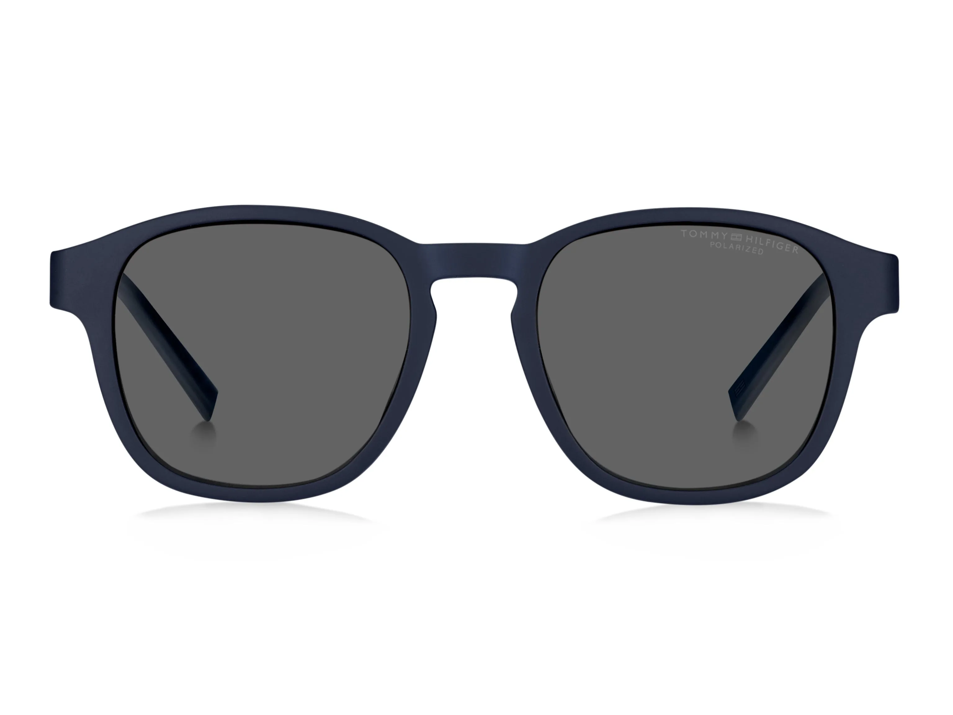 Tommy Hilfiger TH 2085/CS FLL/M9 Occhiali da sole Bio Poliammide Blu opaco Grigio Squadrata Polarizzata Clip-on - immagine 2