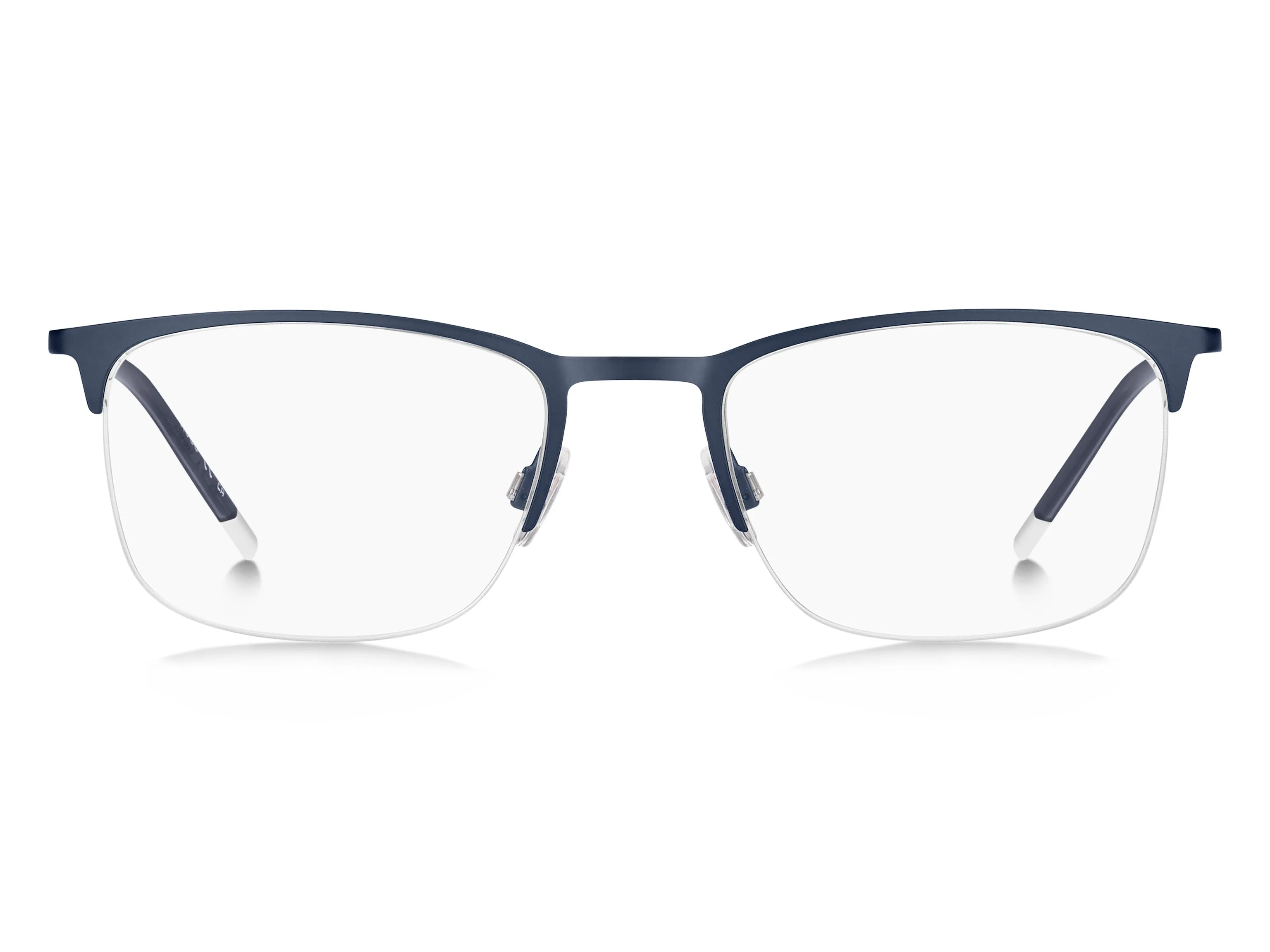 Hugo Boss HG 1291 XW0 Montature da vista Acciaio Blu Squadrata - immagine 2