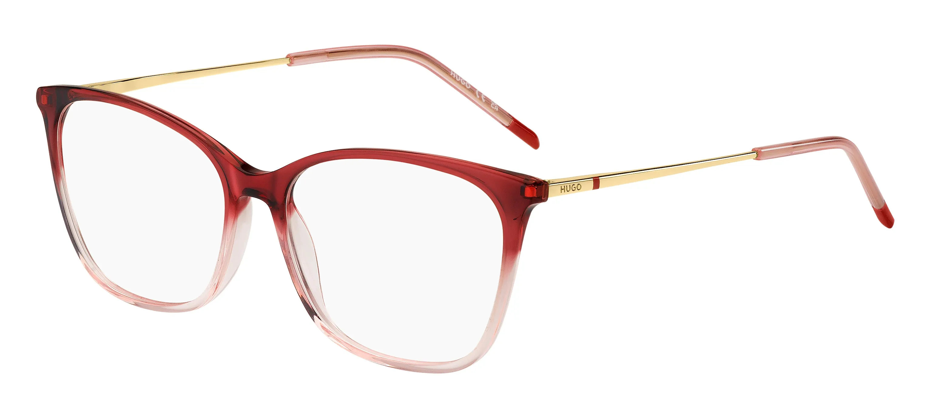 Hugo Boss HG 1294 0T5 Montature da vista Acetato Bordeaux Farfalla - immagine 1