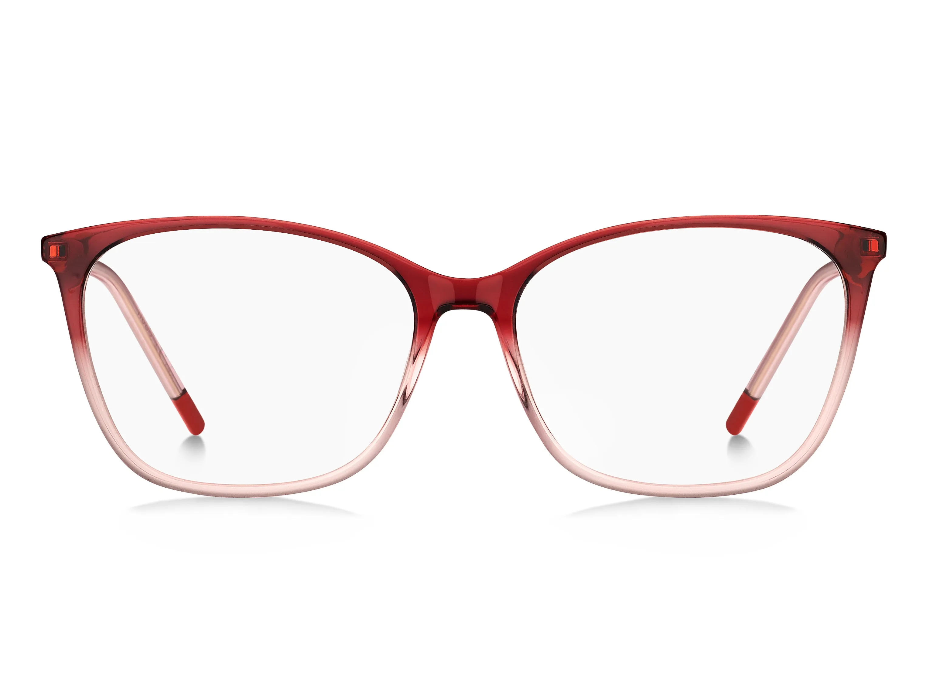 Hugo Boss HG 1294 0T5 Montature da vista Acetato Bordeaux Farfalla - immagine 2