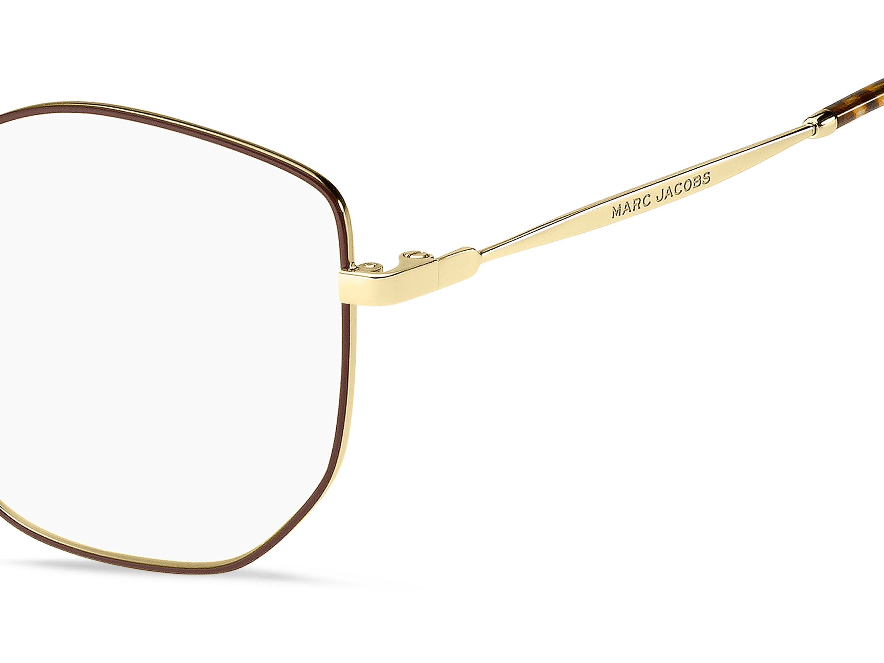 Marc Jacobs MARC 741 06J Montature da vista Metallo Oro/Havana Geometrica - immagine 3