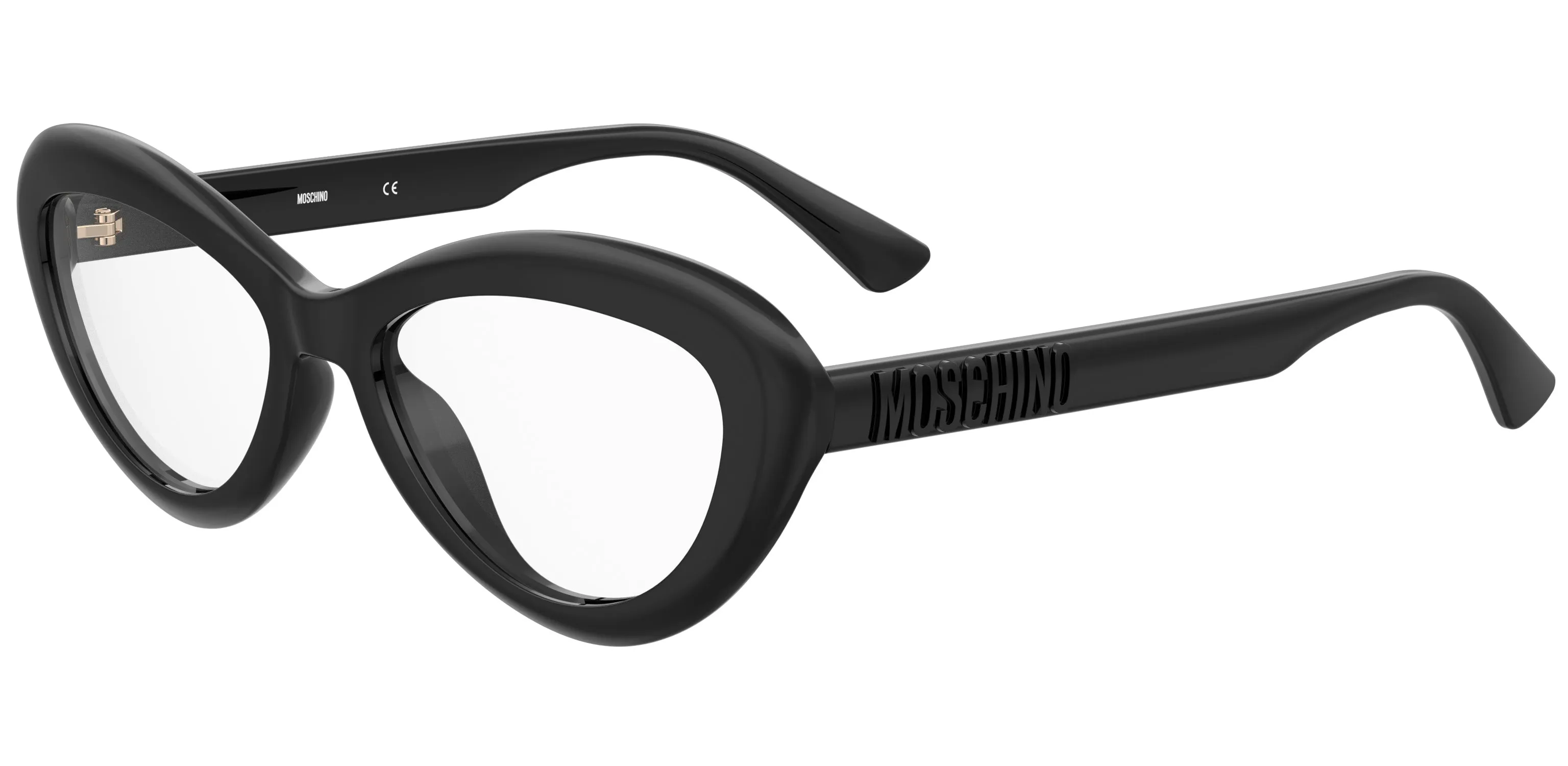 Moschino MOS635 807 Montature da vista Acetato Nero Cat Eye - immagine 1