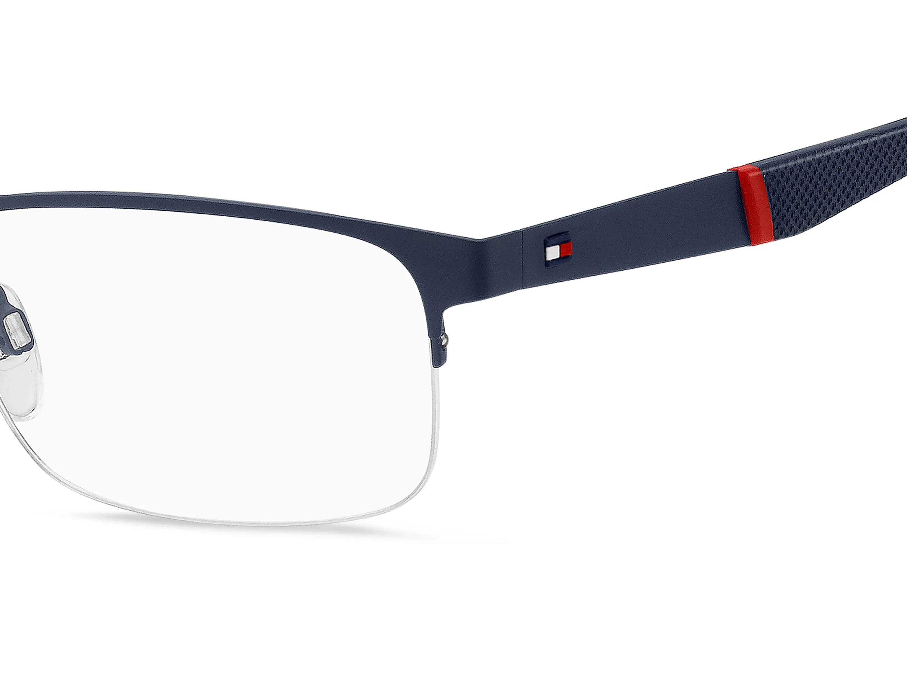 Tommy Hilfiger TH 2083 FLL Montature da vista Acciaio Blu opaco Squadrata - immagine 3