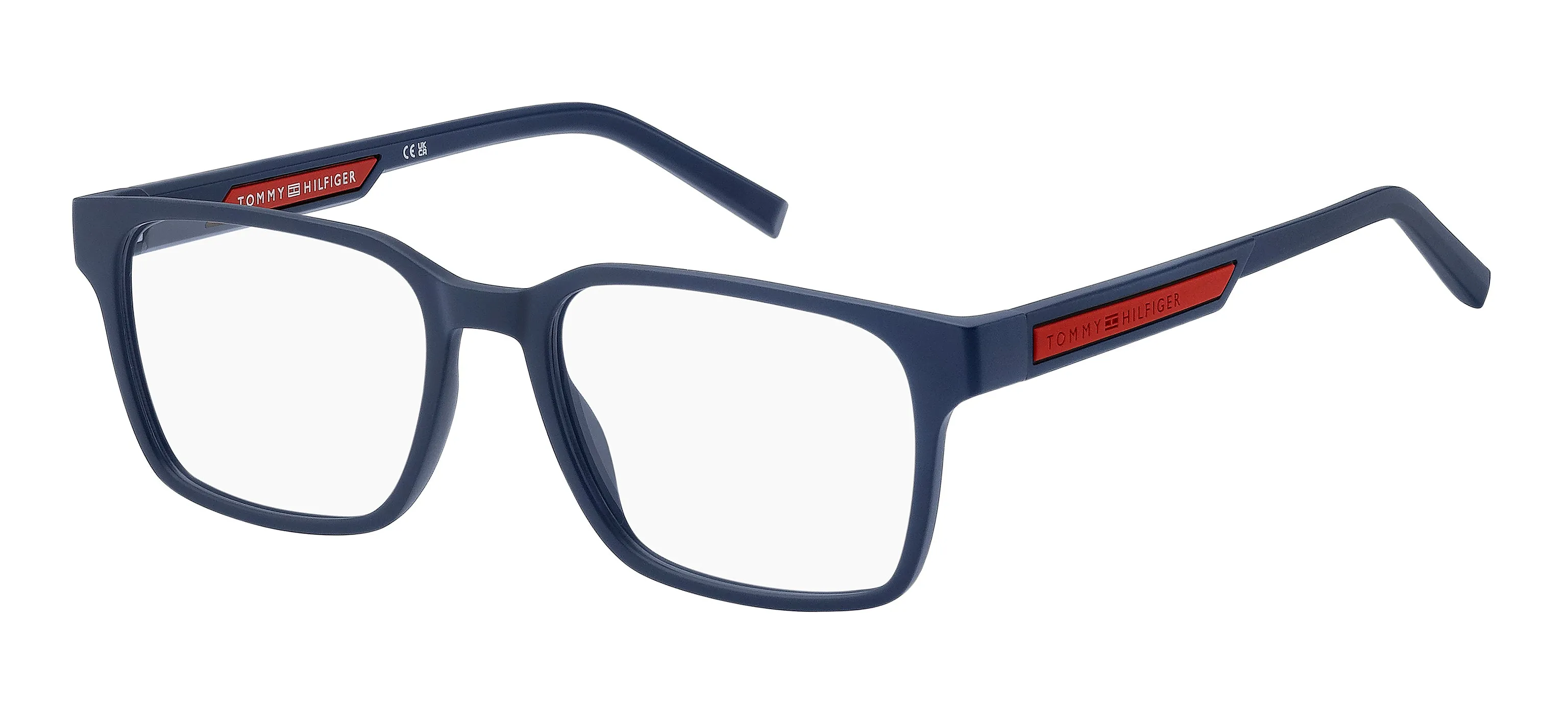 Tommy Hilfiger TH 2093 WIR Montature da vista Bio Poliammide Blu opaco Squadrata - immagine 1