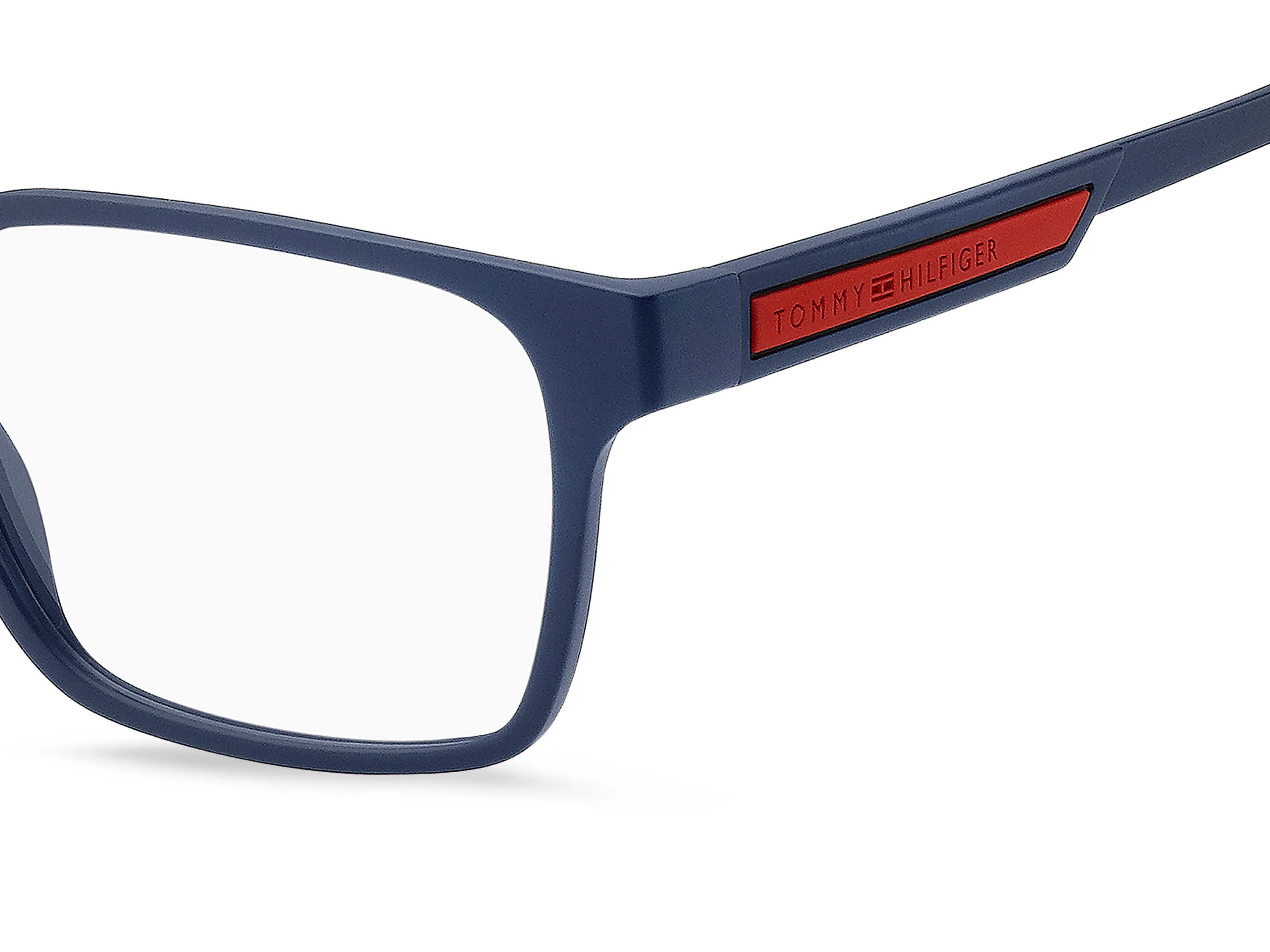 Tommy Hilfiger TH 2093 WIR Montature da vista Bio Poliammide Blu opaco Squadrata - immagine 3