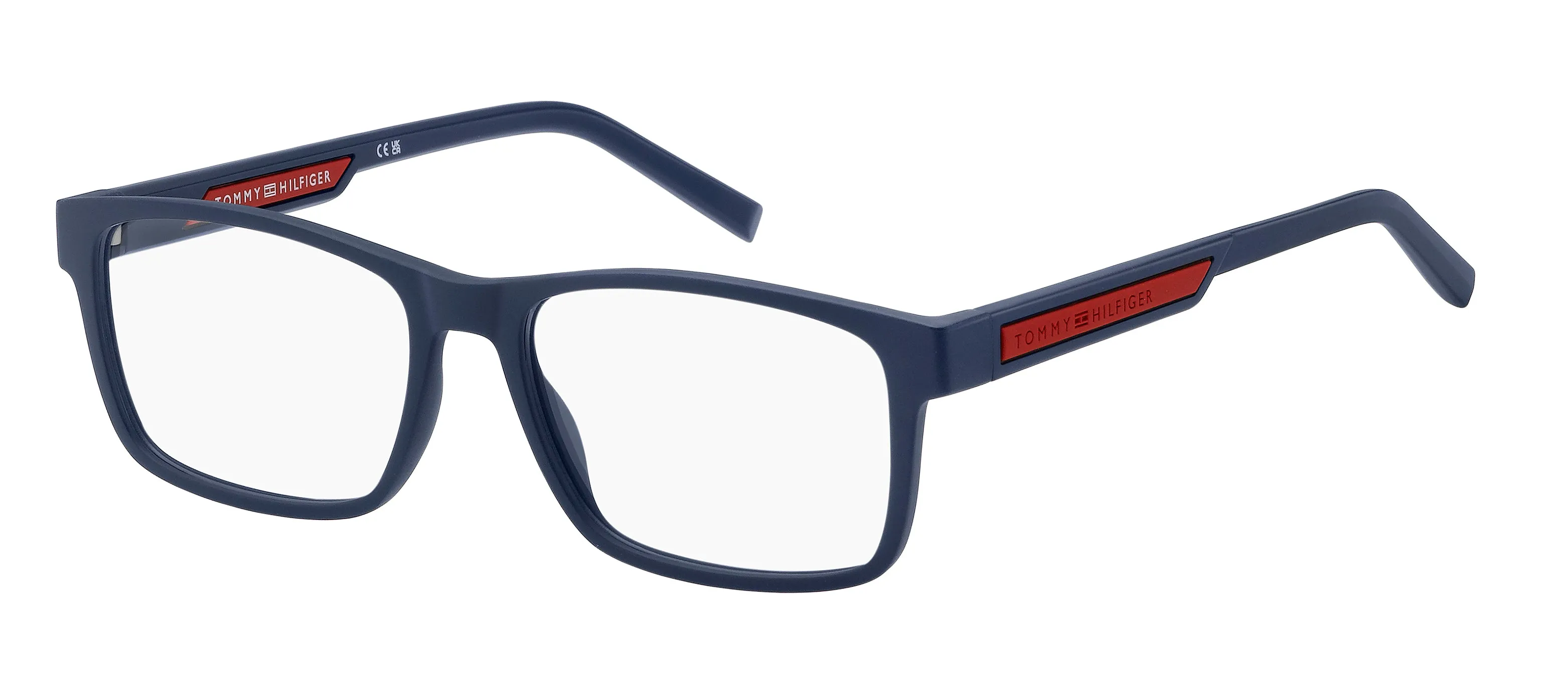 Tommy Hilfiger TH 2091 WIR Montature da vista Bio Poliammide Blu opaco Squadrata - immagine 1