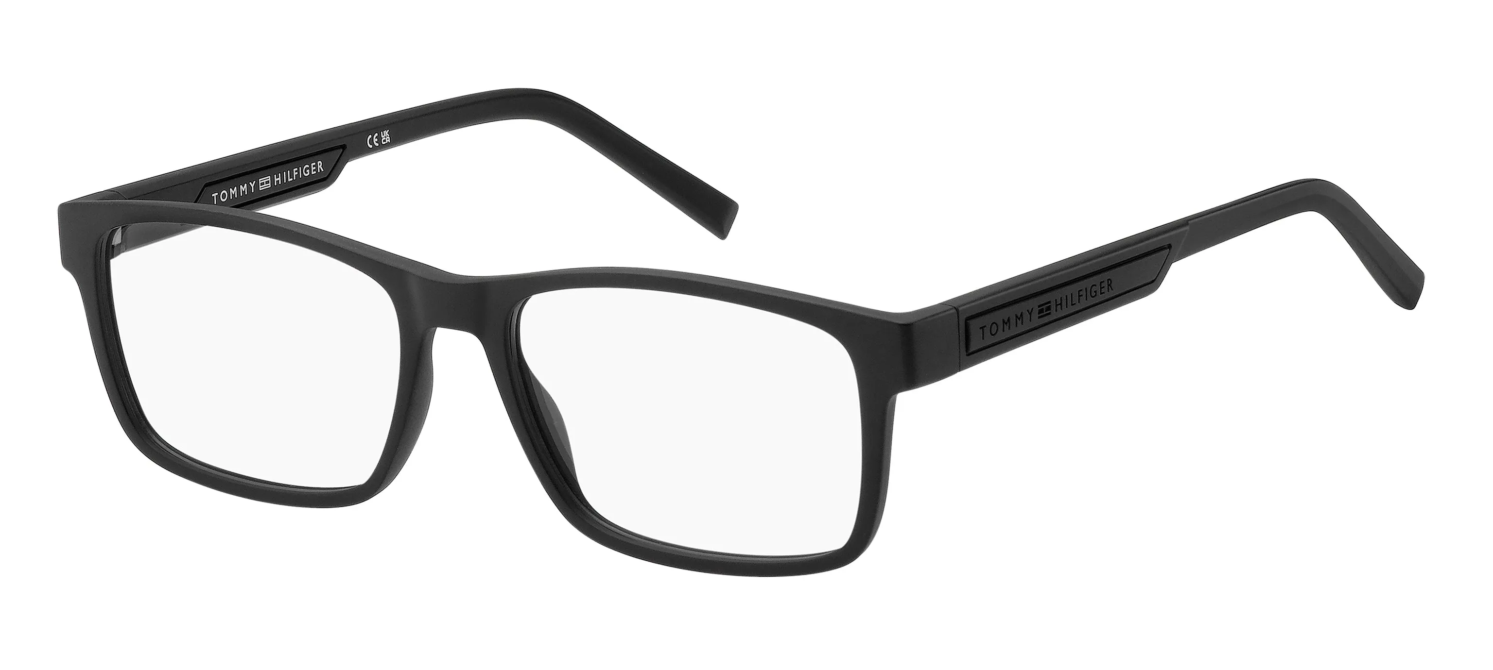 Tommy Hilfiger TH 2091 003 Montature da vista Bio Poliammide Nero-opaco Squadrata - immagine 1