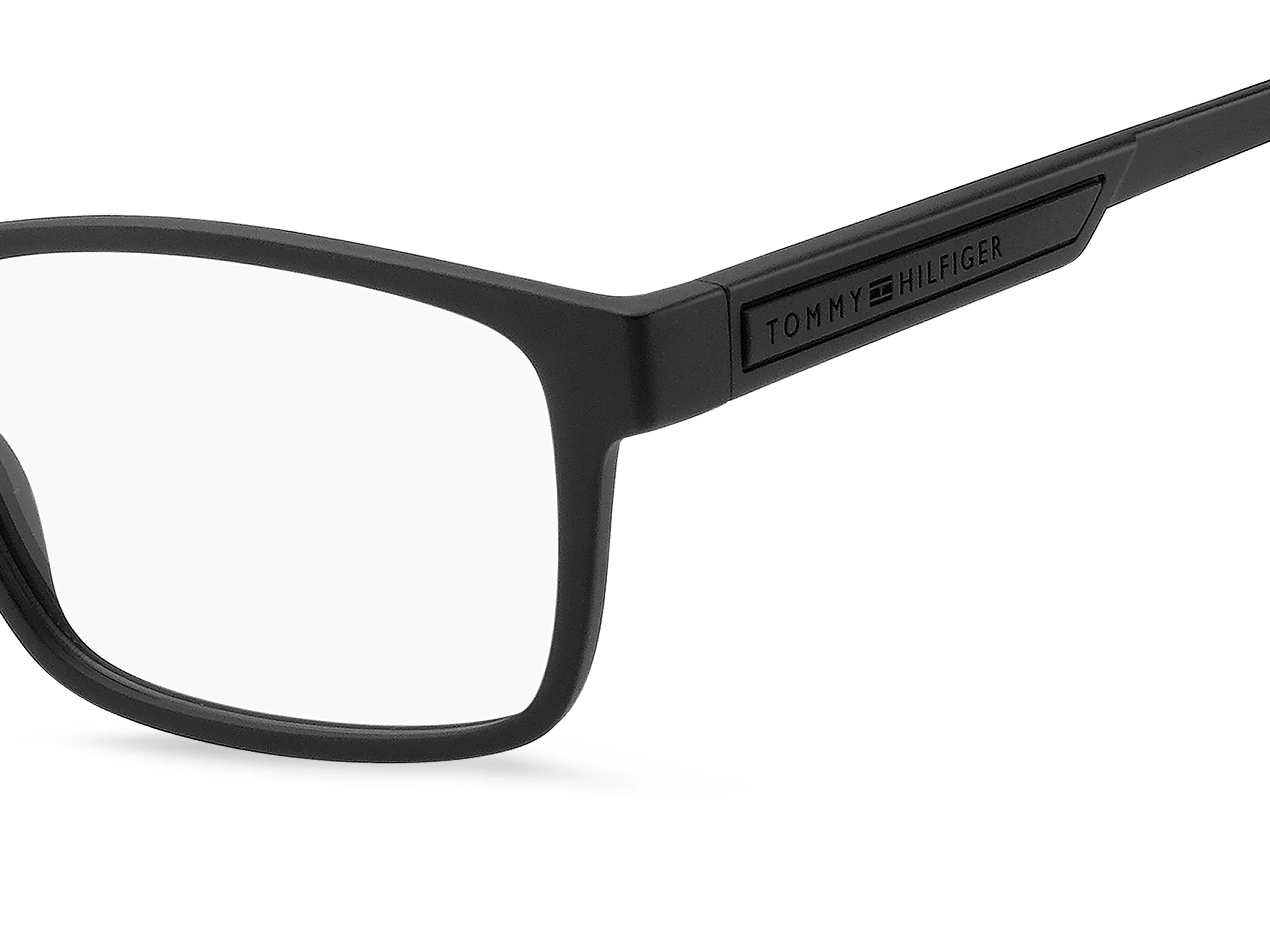Tommy Hilfiger TH 2091 003 Montature da vista Bio Poliammide Nero-opaco Squadrata - immagine 3