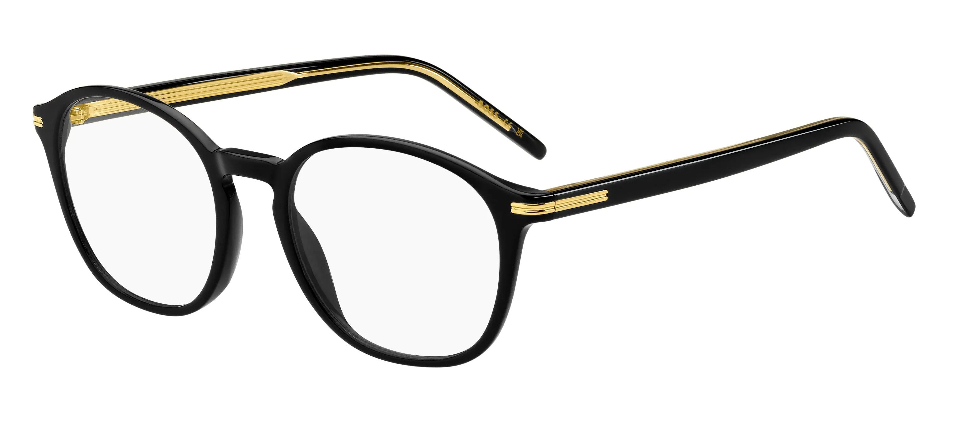 Hugo Boss BOSS 1659 807 Montature da vista Acetato Nero Rotonda - immagine 1